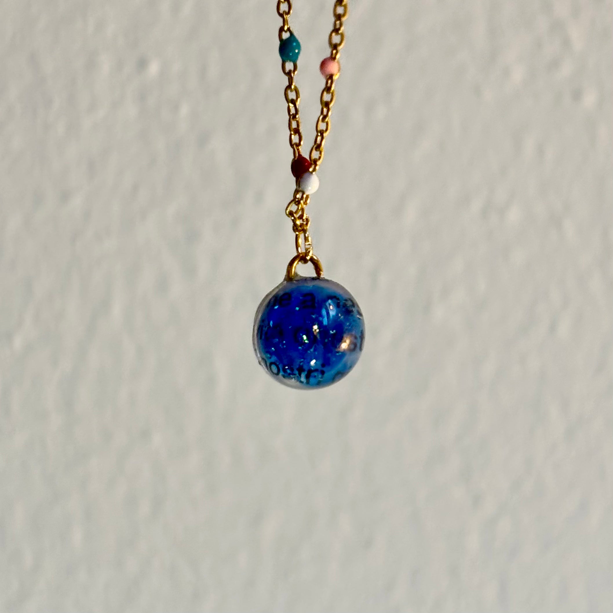 Collana con ciondolo - Sapientissimus Verba