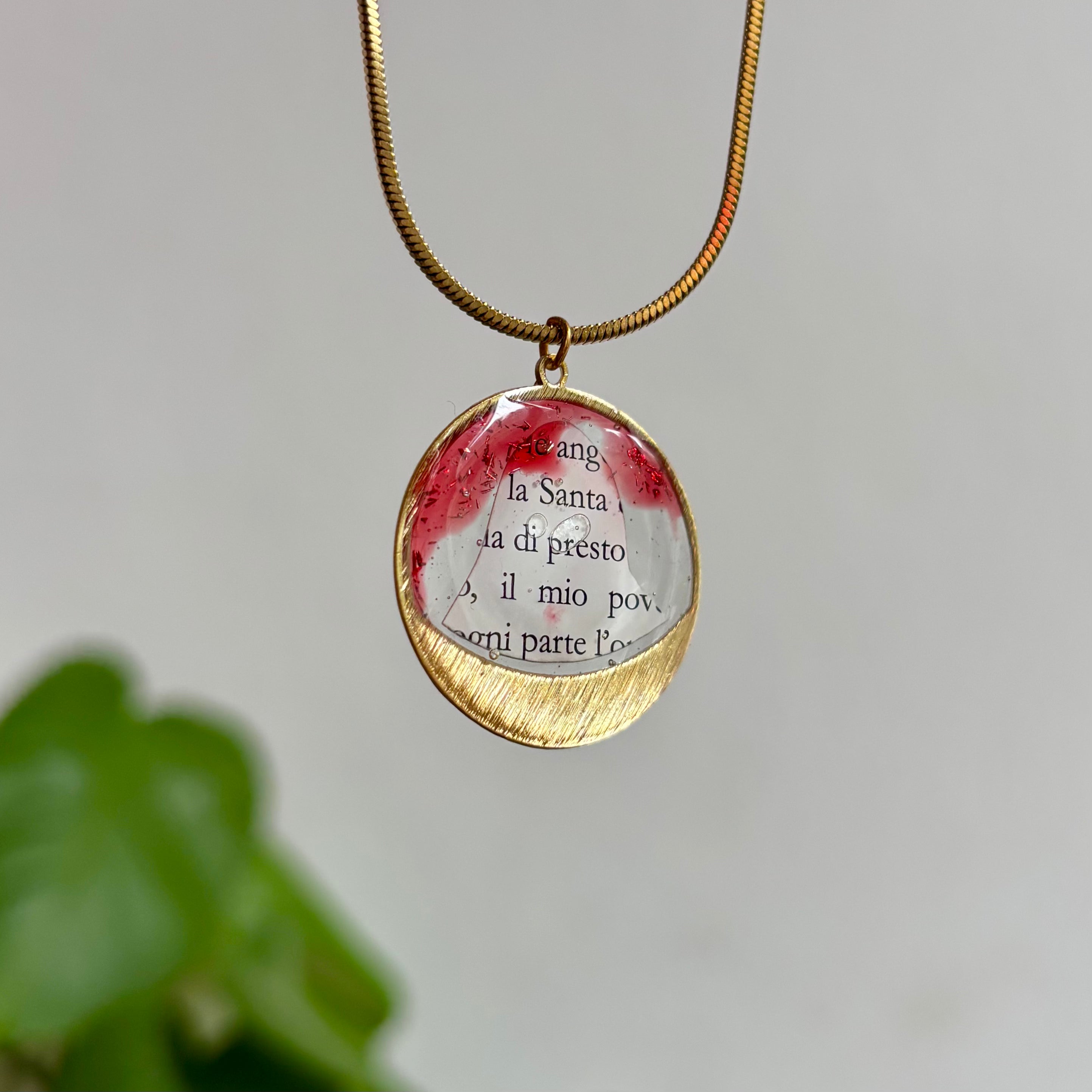 Collana con ciondolo - Gravis Crucis