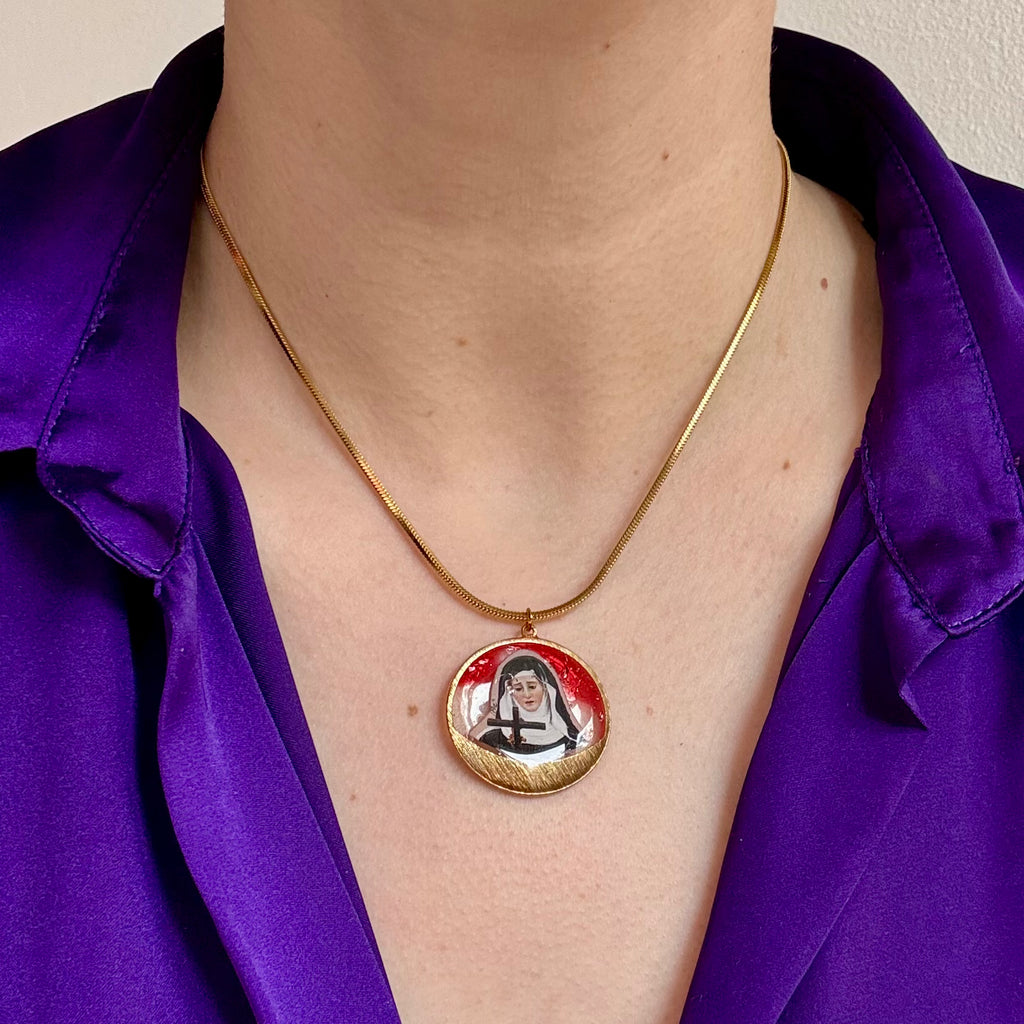 Collana con ciondolo - Gravis Crucis