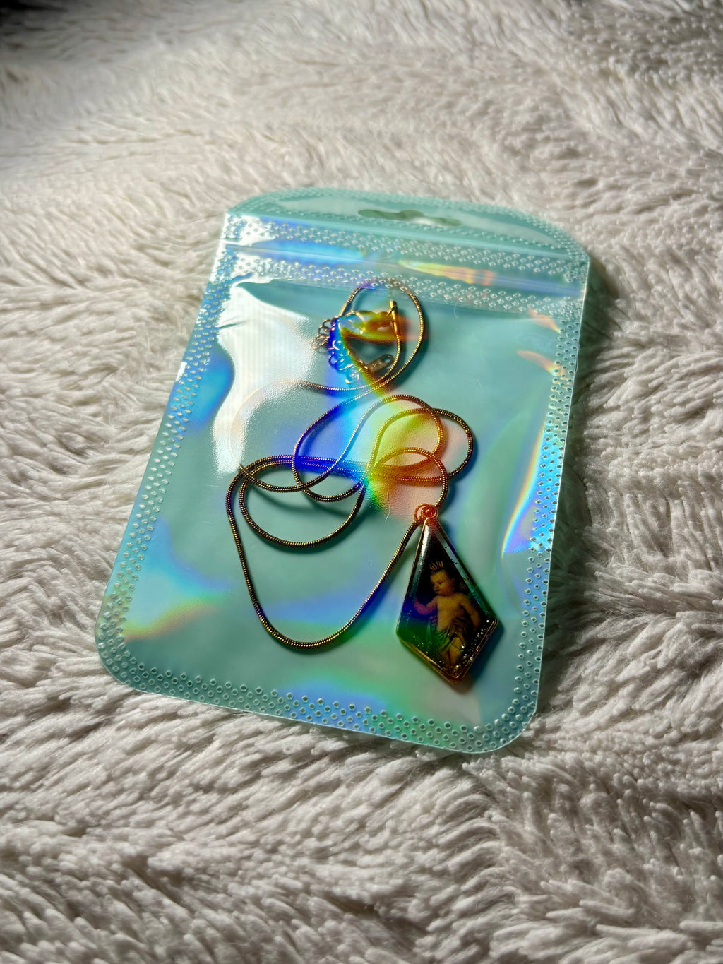 Collana con ciondolo - Baby Gesù