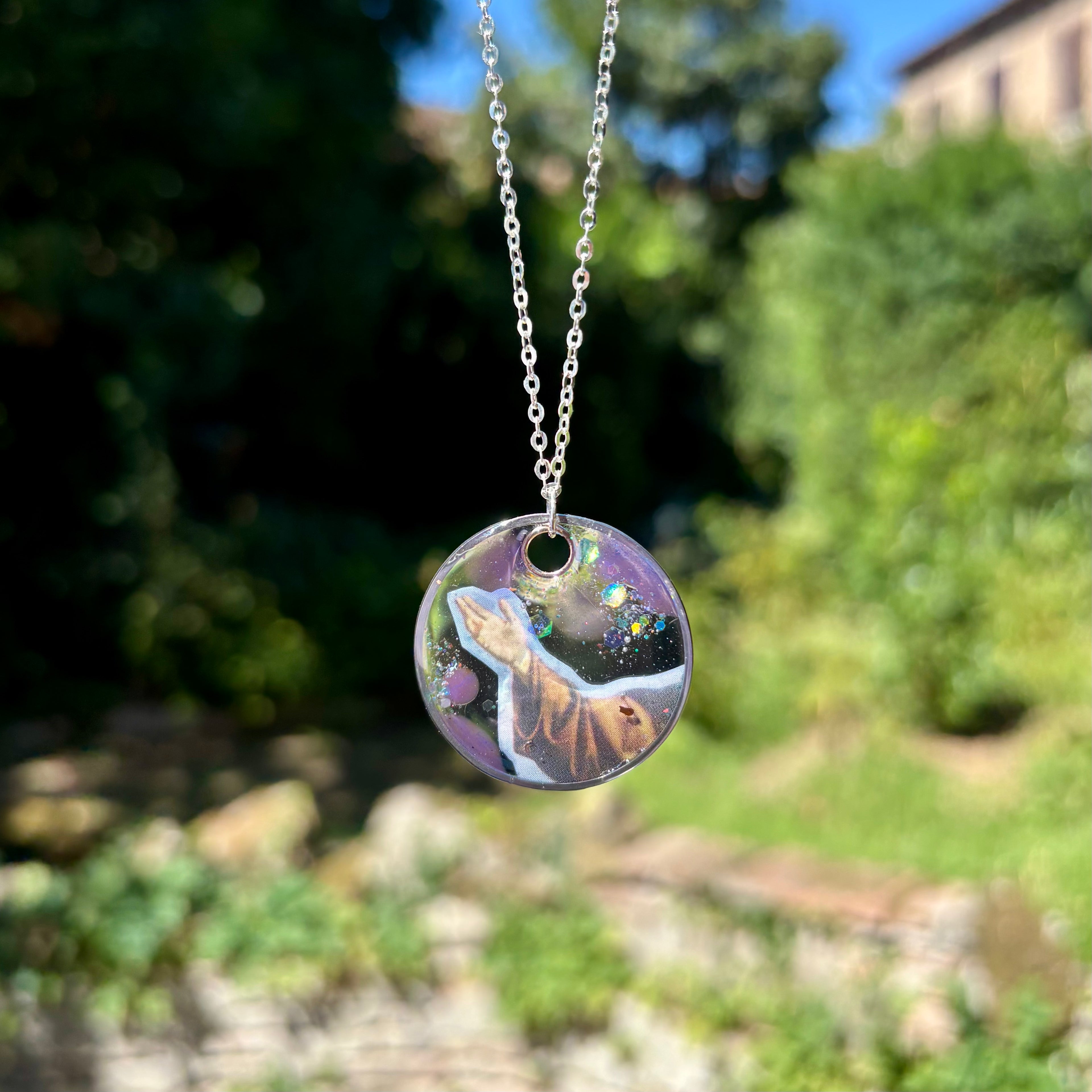Collana con ciondolo - Manus Sancta