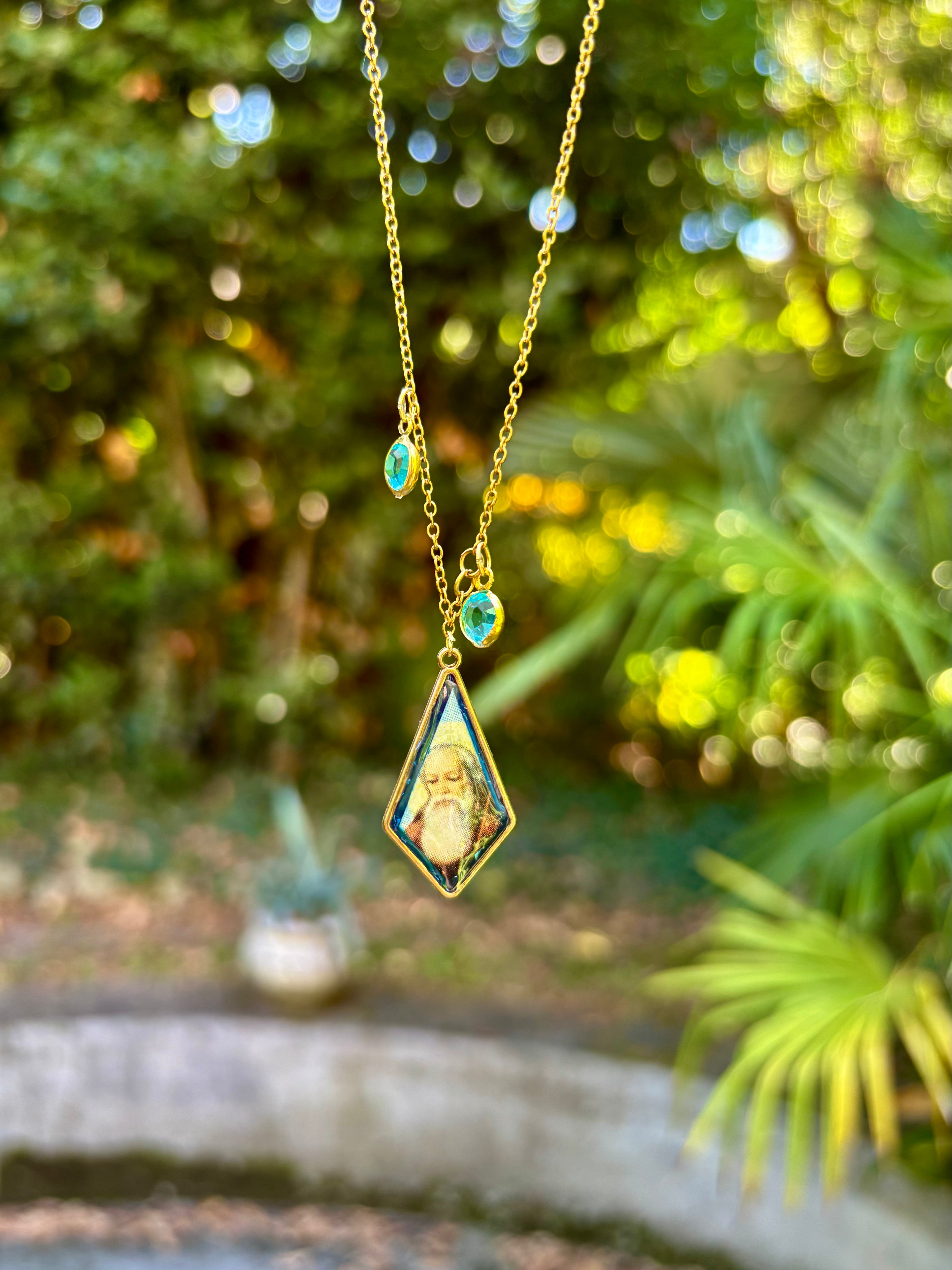Collana con ciondolo - Sant Antonio Abate