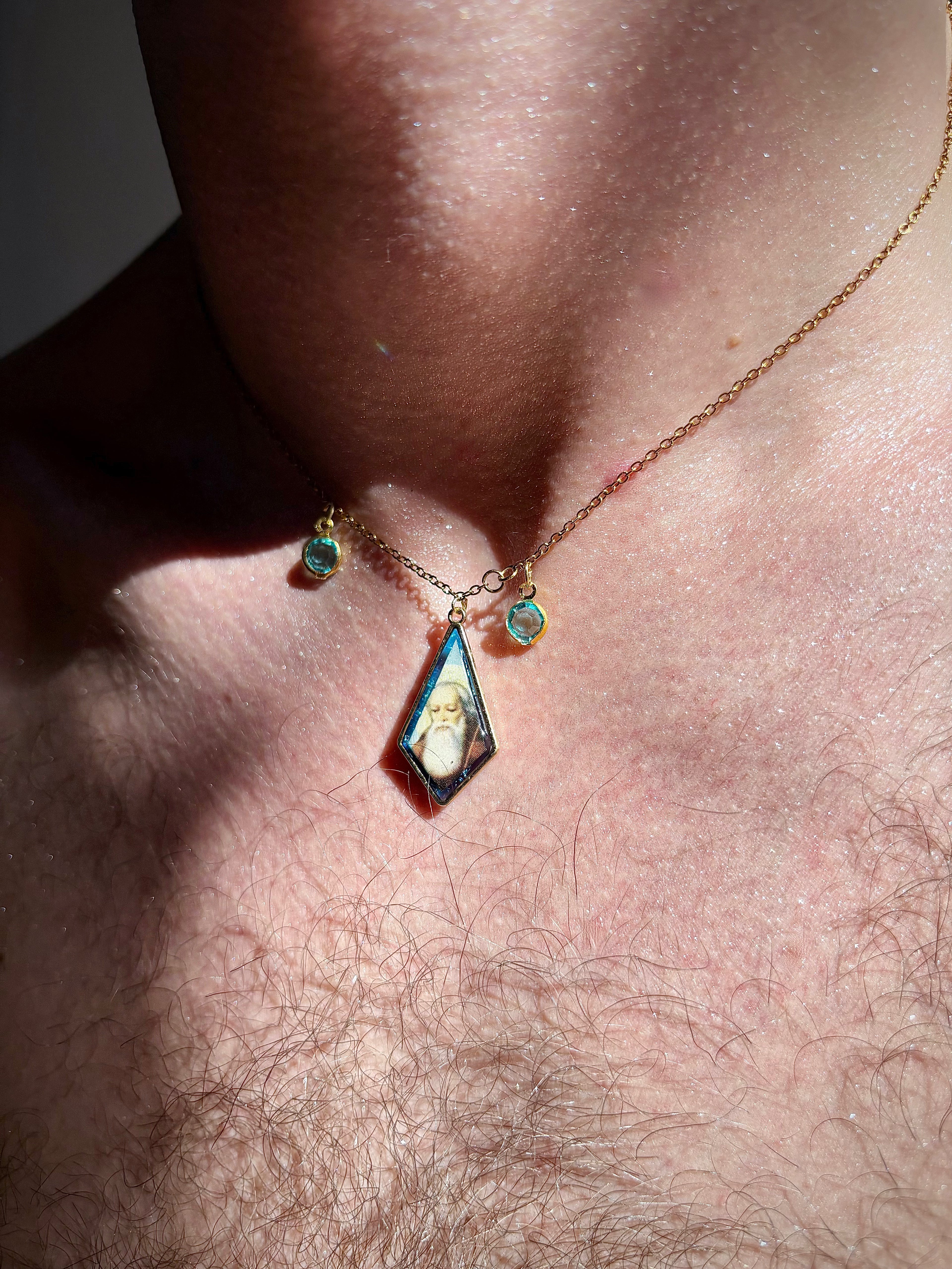 Collana con ciondolo - Sant Antonio Abate
