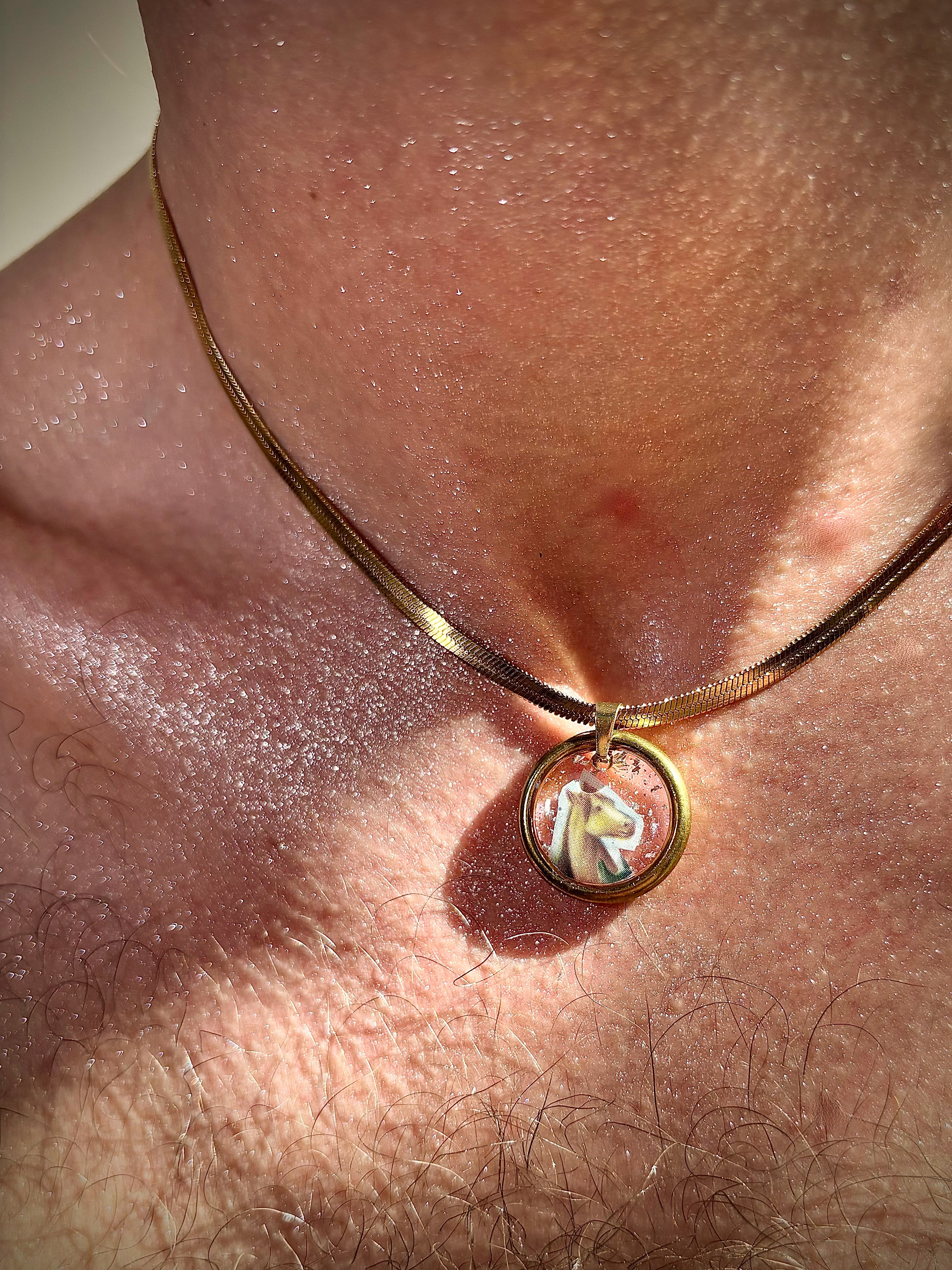 Collana con ciondolo - Cavallo