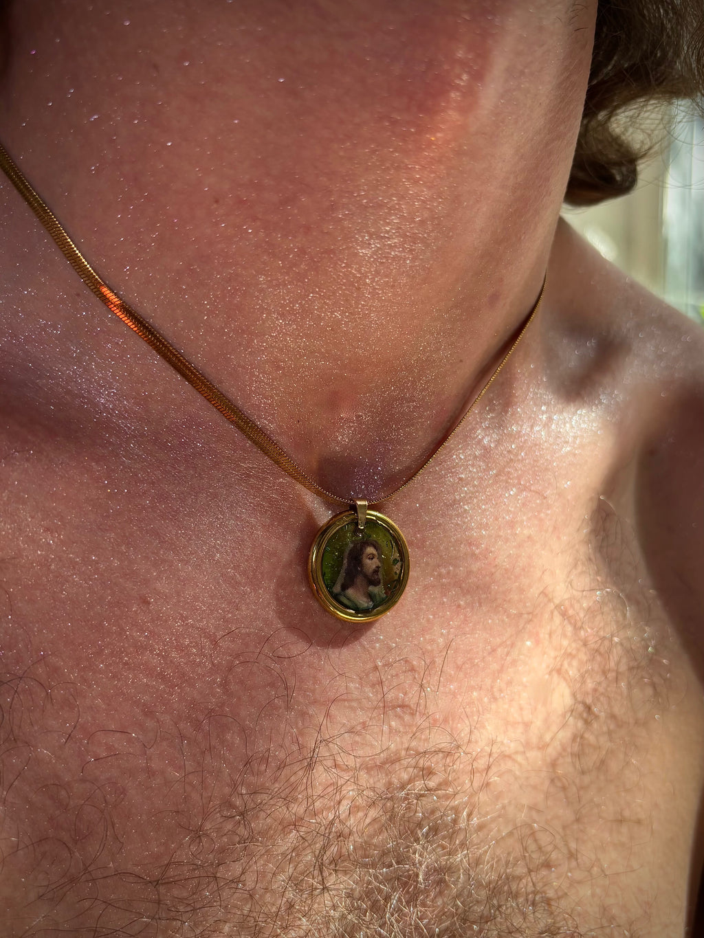 Collana con ciondolo - Cristo Adultus