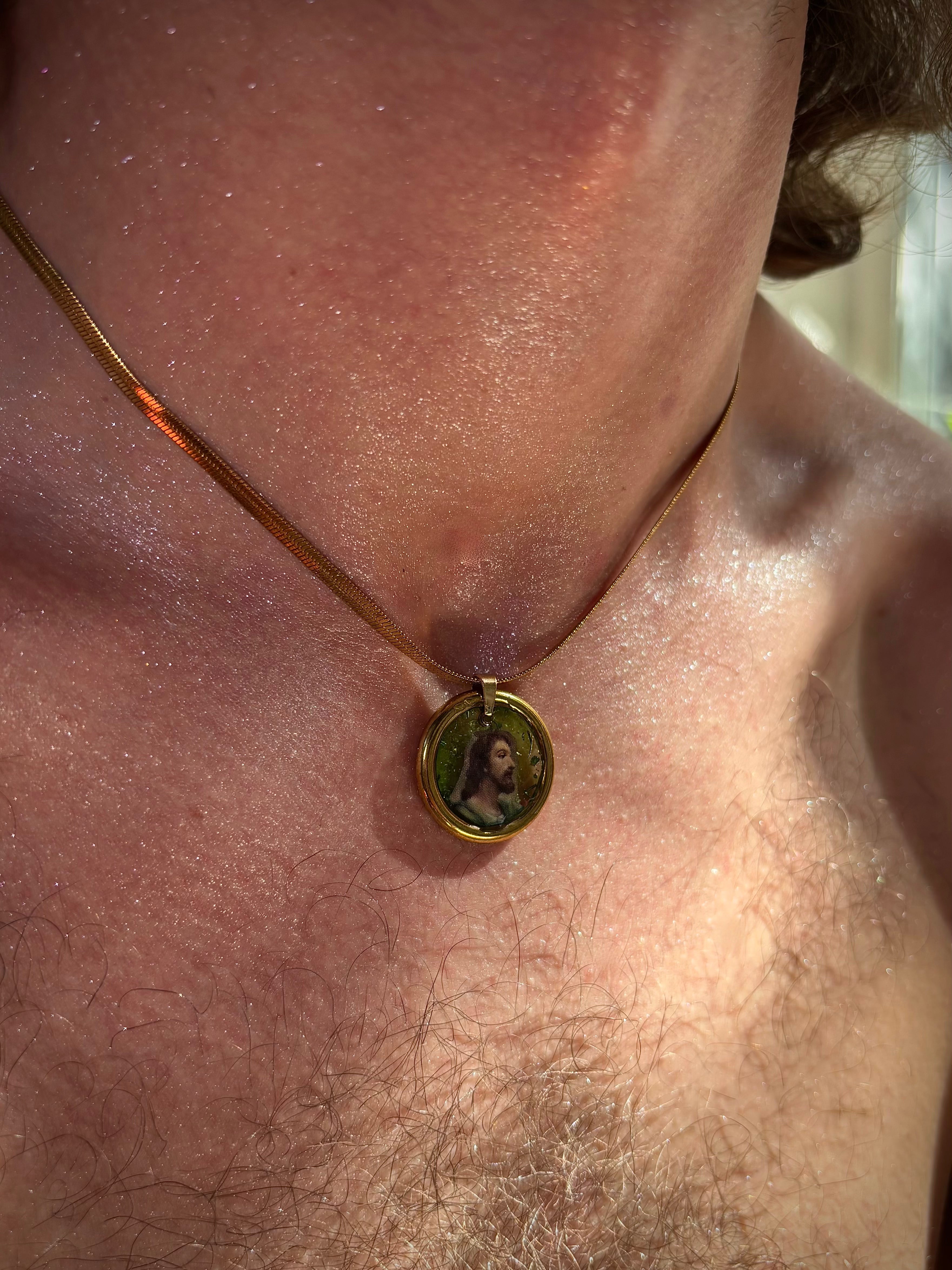 Collana con ciondolo - Cristo Adultus