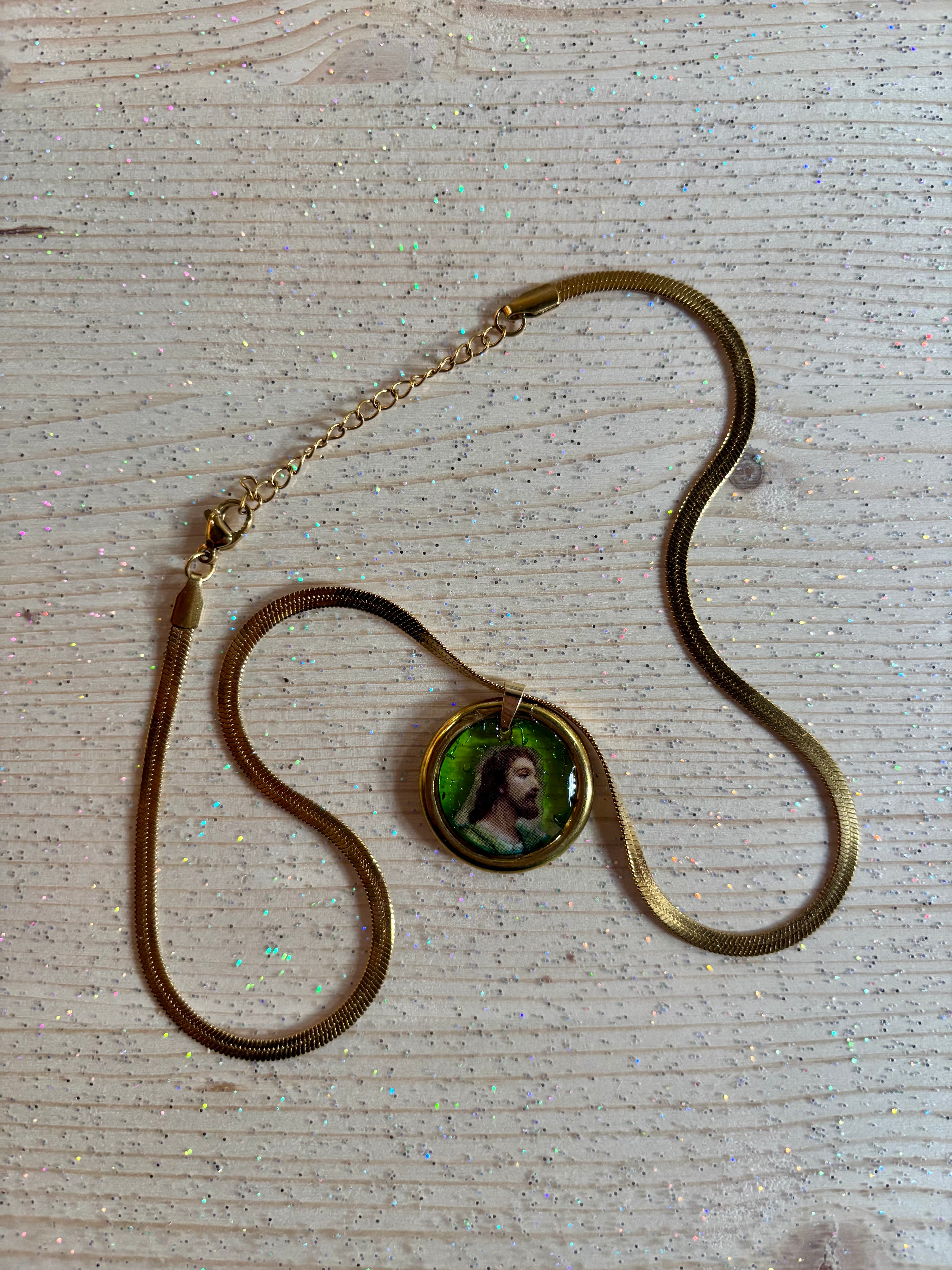 Collana con ciondolo - Cristo Adultus