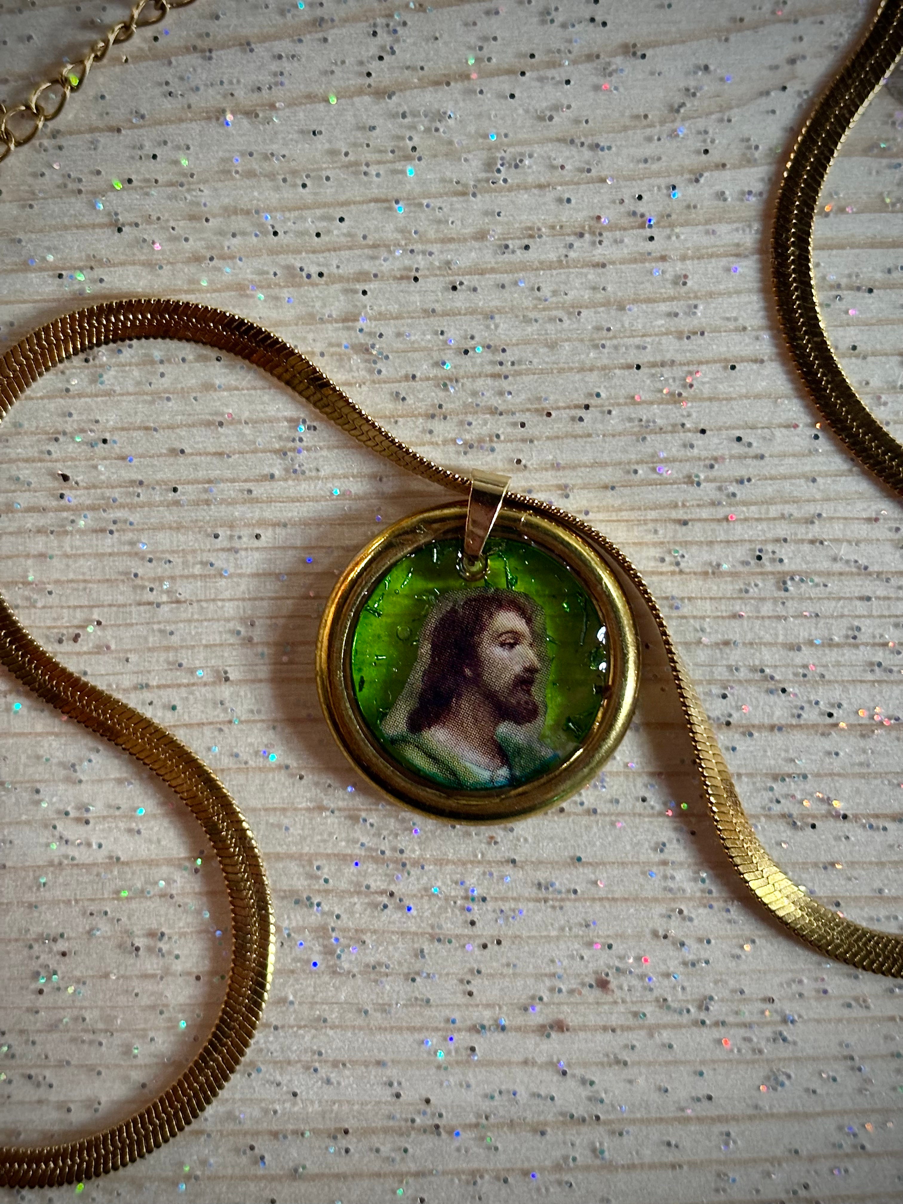 Collana con ciondolo - Cristo Adultus