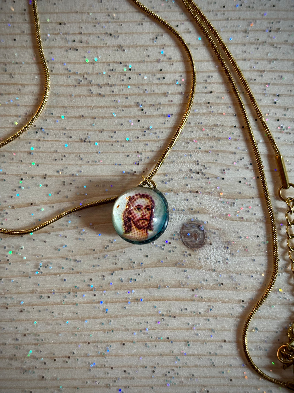 Collana con ciondolo - Jesus