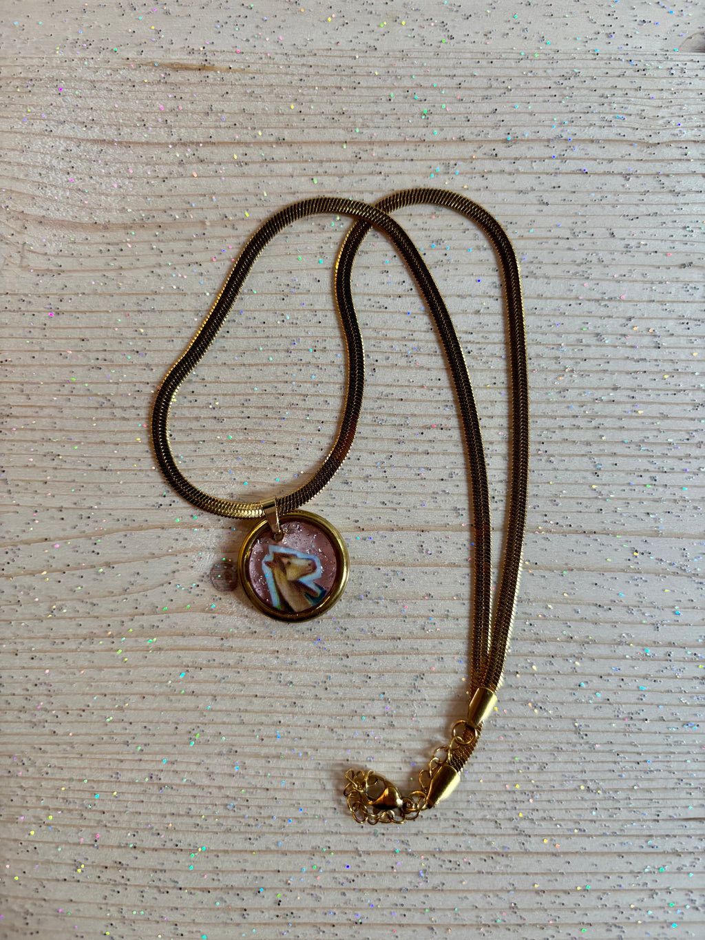 Collana con ciondolo - Cavallo