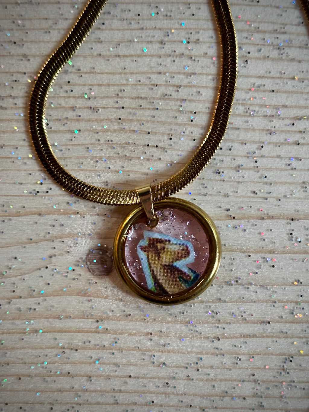 Collana con ciondolo - Cavallo