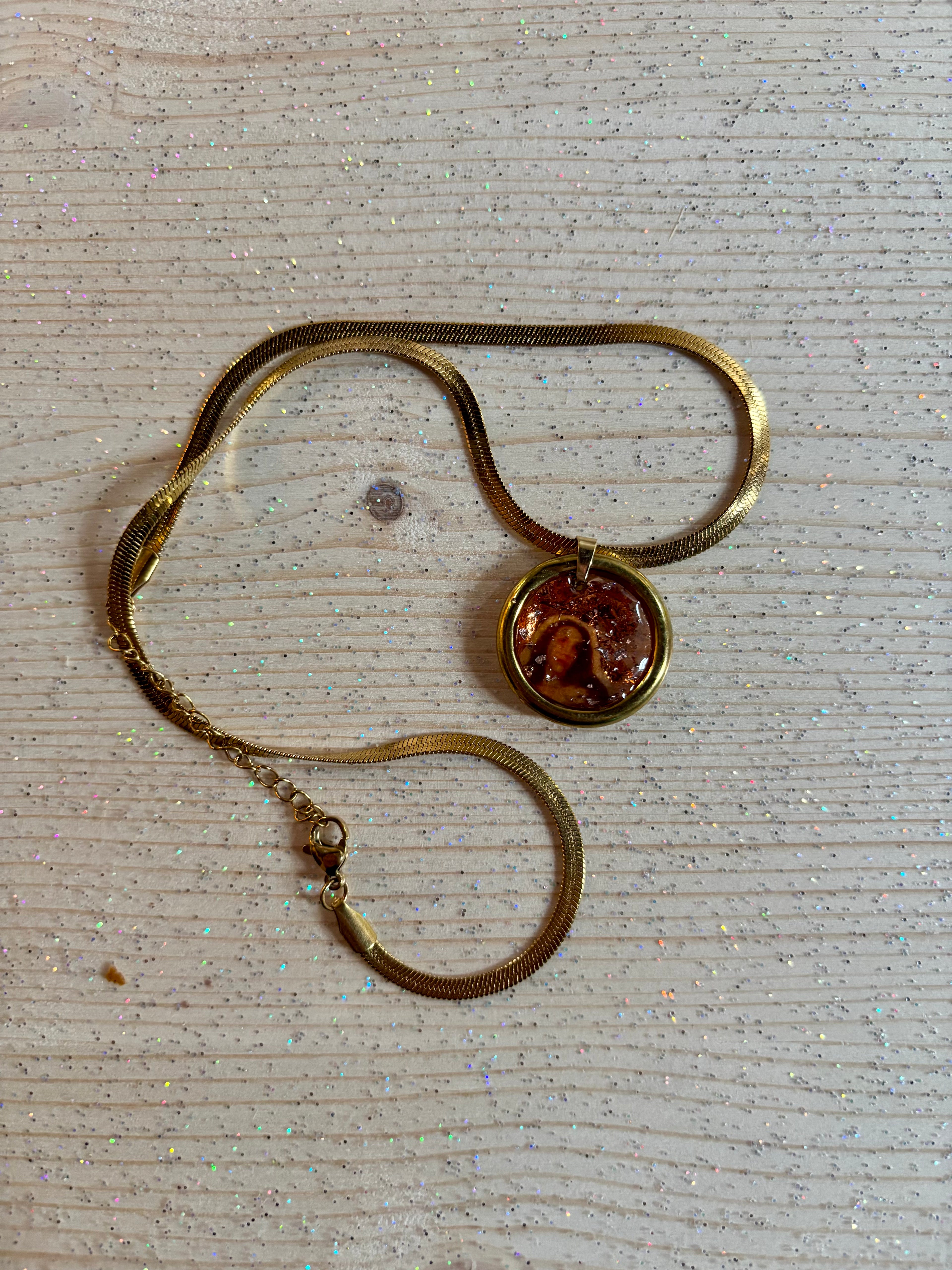 Collana con ciondolo - Donna Gold