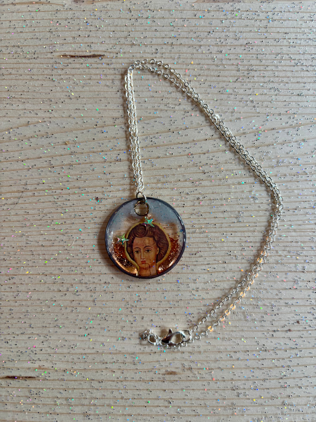 Collana con ciondolo - Gesù Bizantino