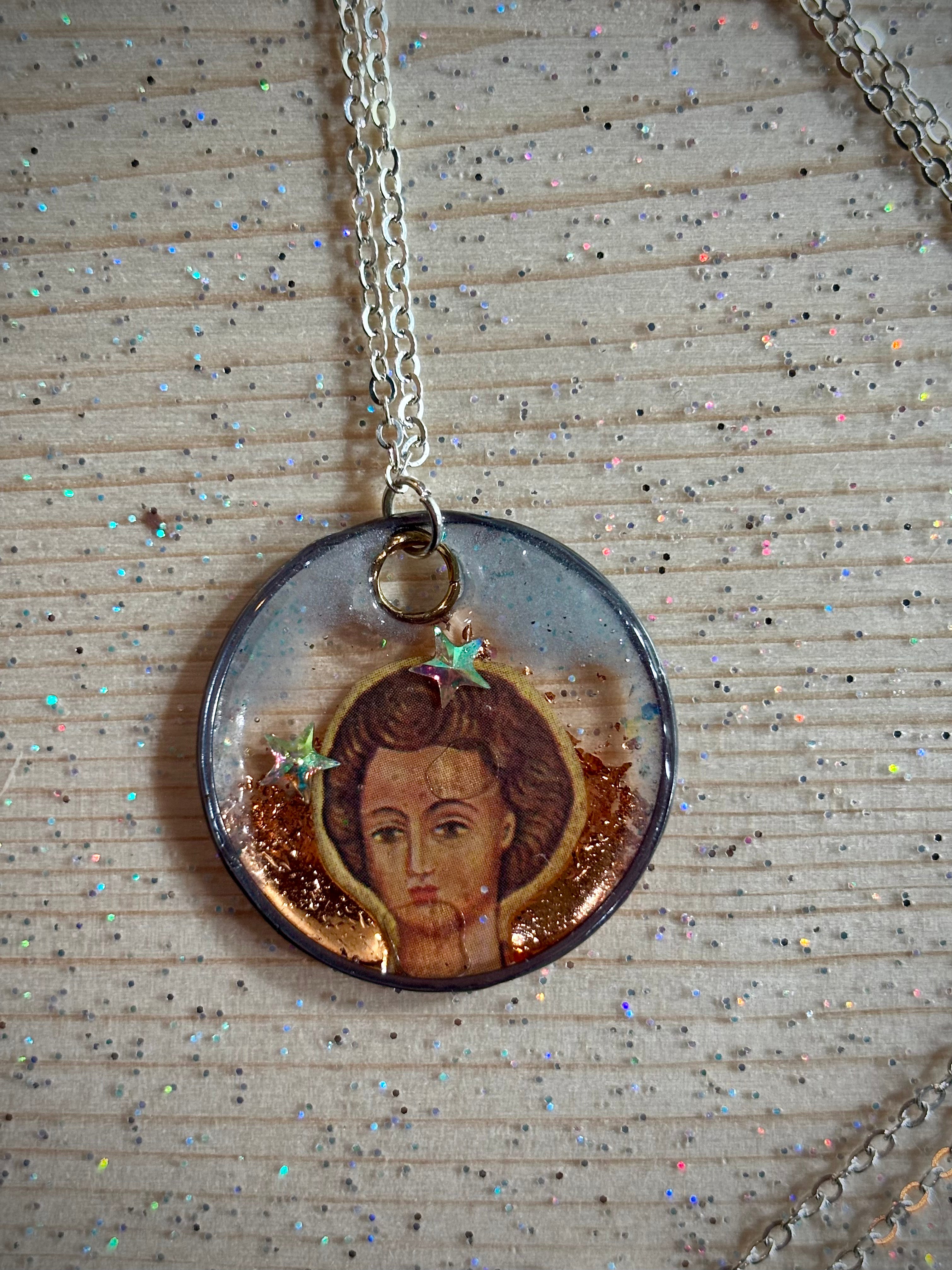 Collana con ciondolo - Gesù Bizantino
