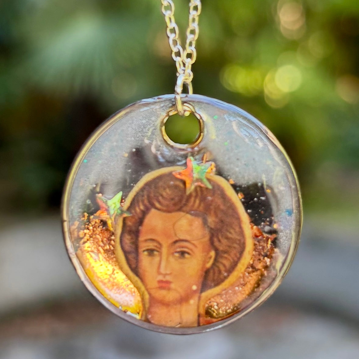 Collana con ciondolo - Gesù Bizantino