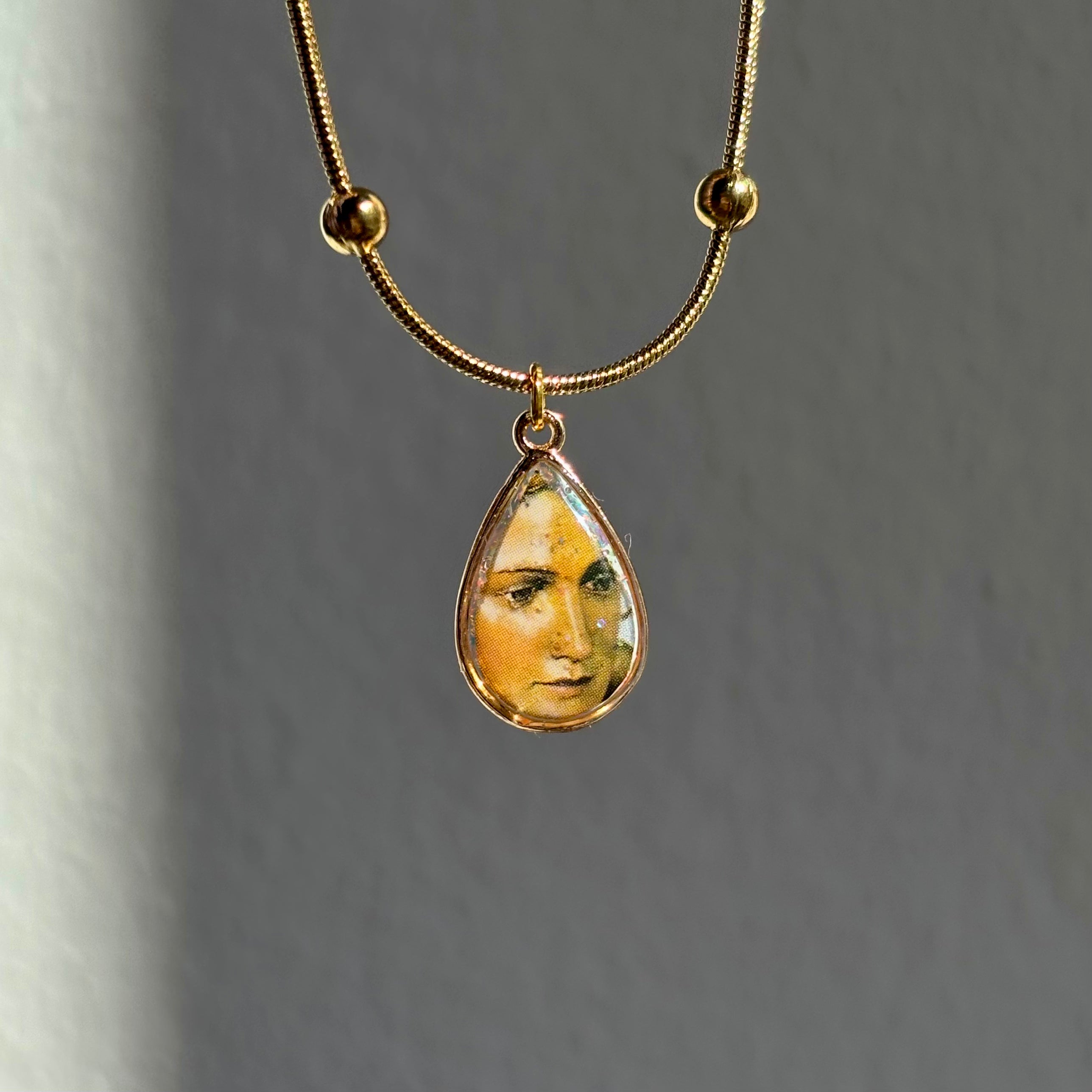 Collana con ciondolo - Sant Antonio Di Padova Ligneo