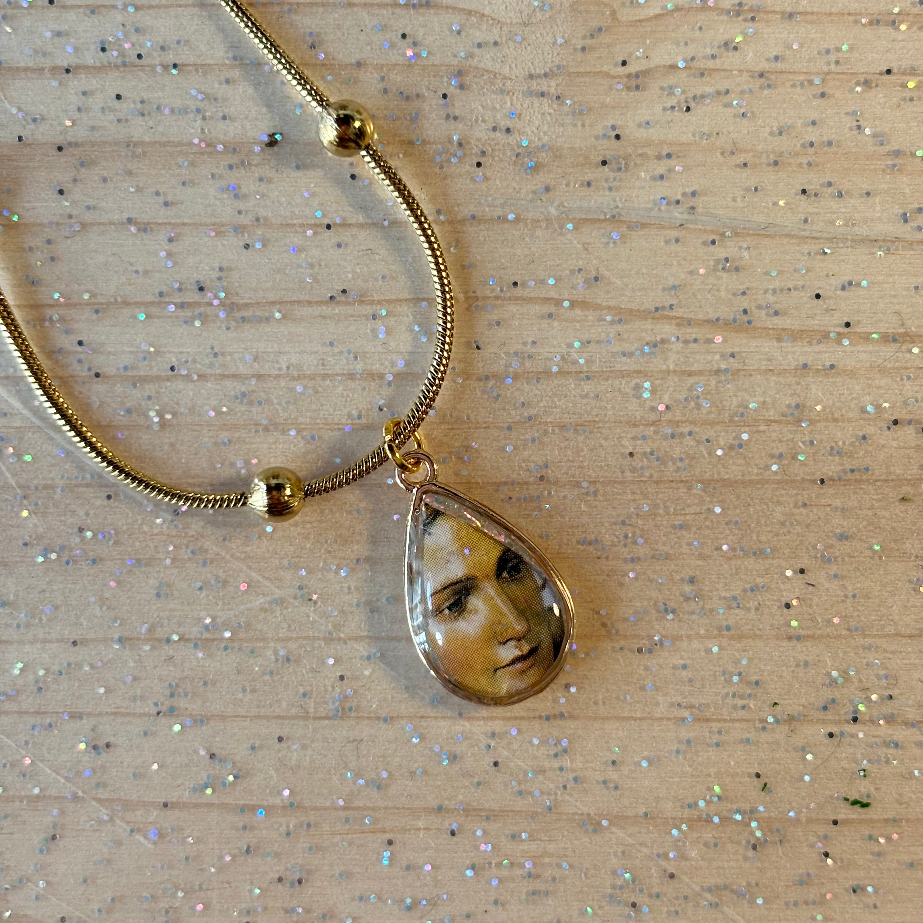 Collana con ciondolo - Sant Antonio Di Padova Ligneo