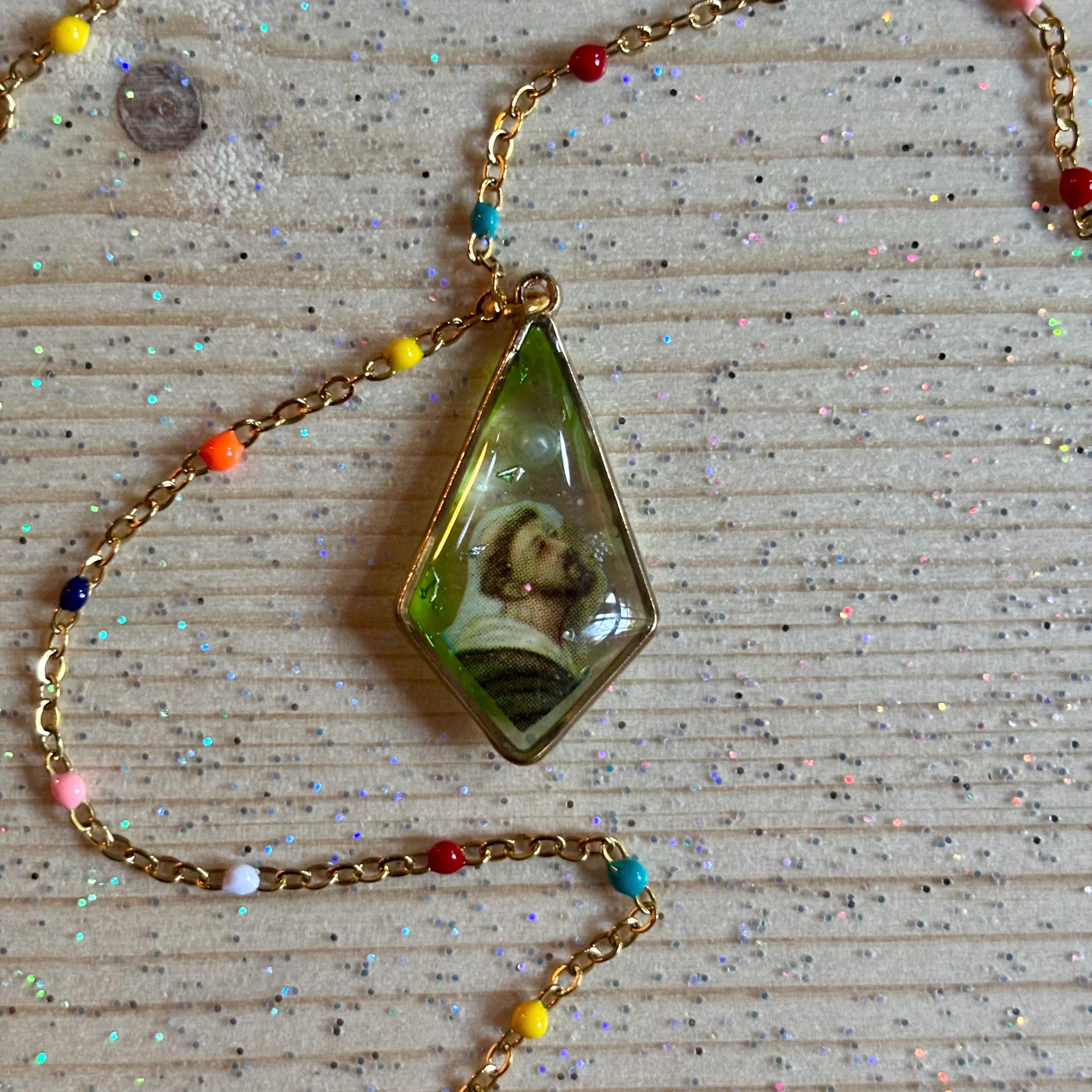 Collana con ciondolo - Francesco d'Assisi