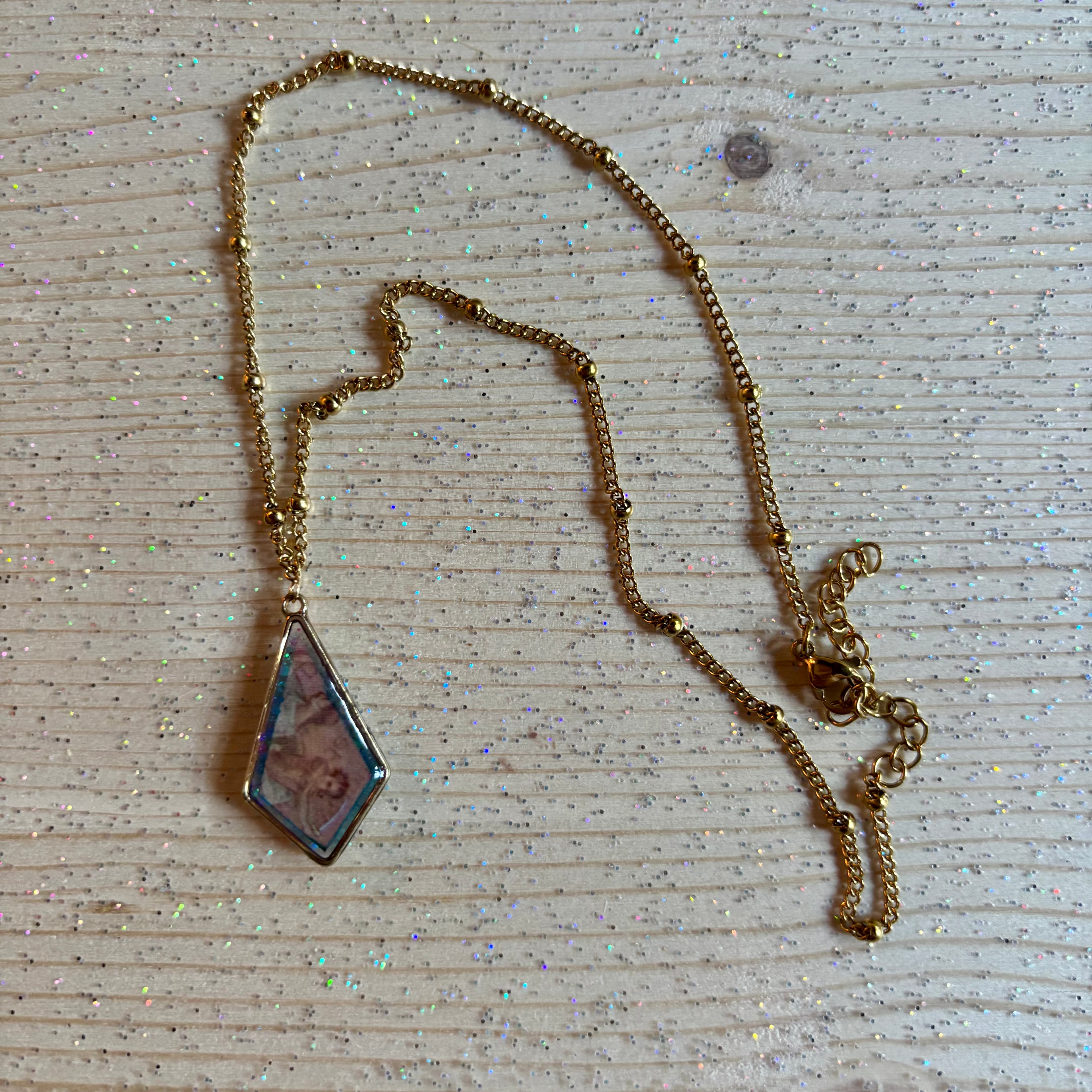 Collana con ciondolo - Faded Eurosia