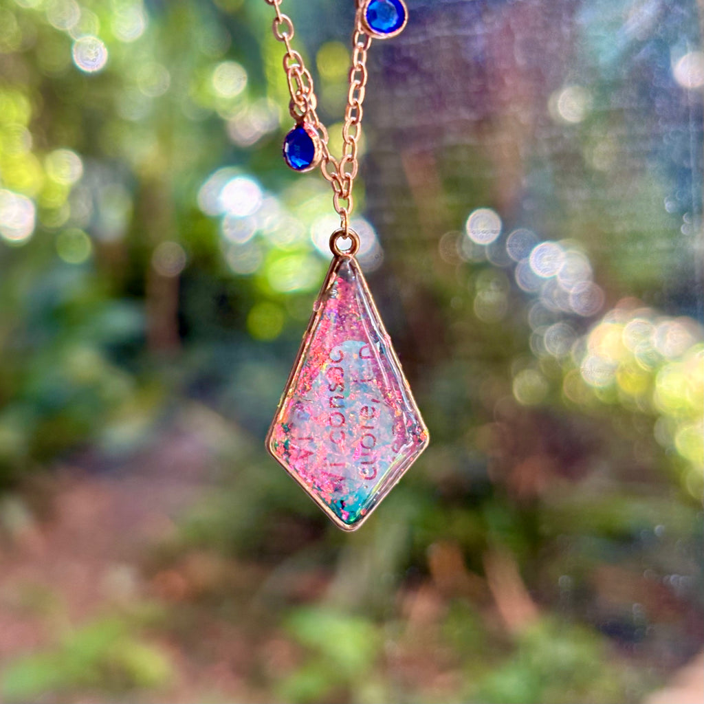 Collana con ciondolo - Ave Maria