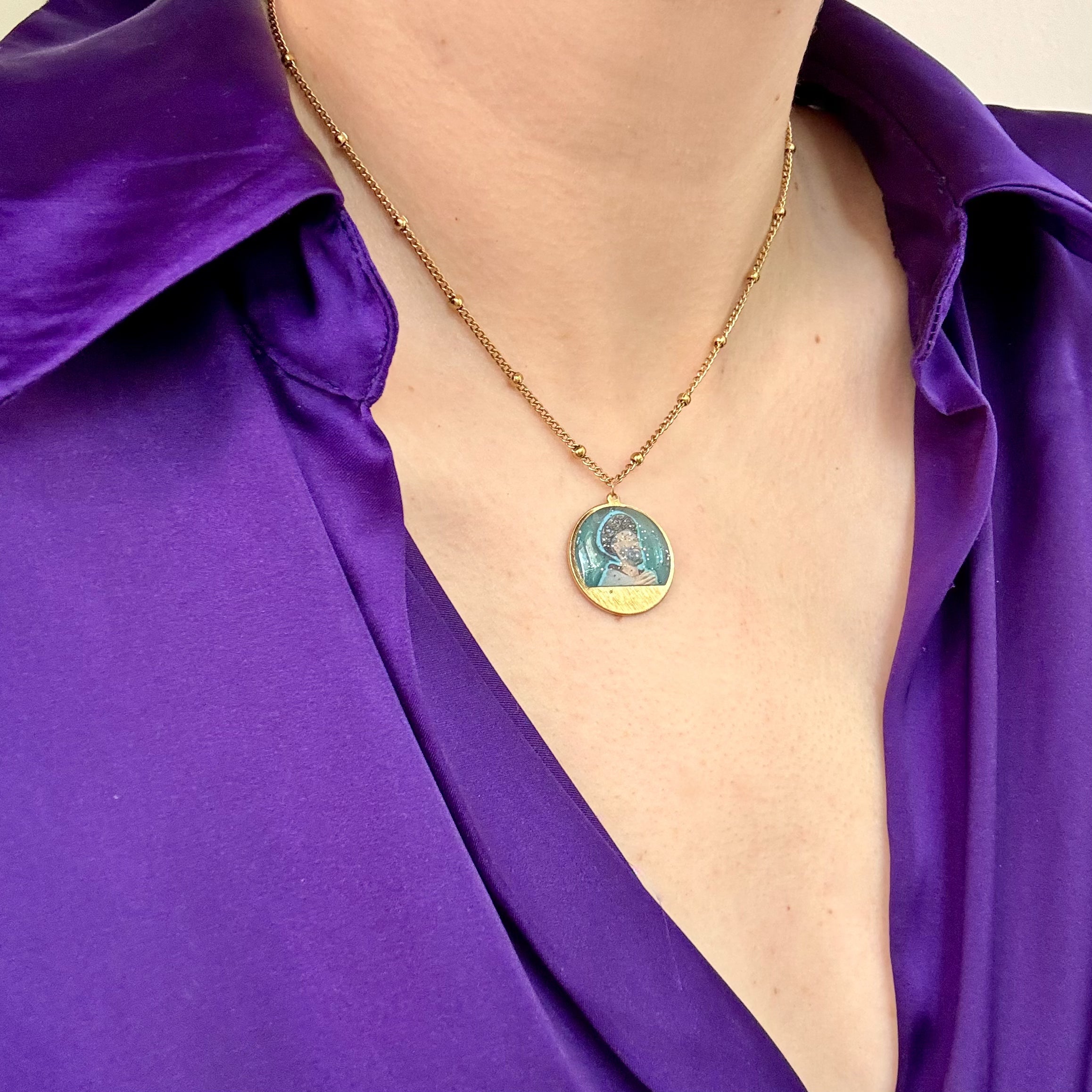 Collana con ciondolo - San Simone Stock