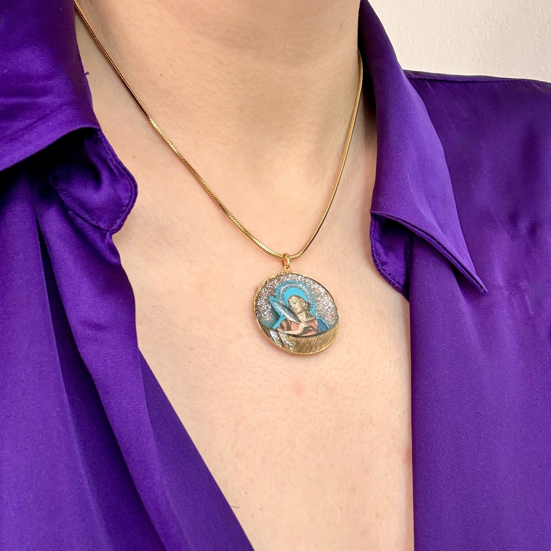 Collana con ciondolo - San Filadelfo