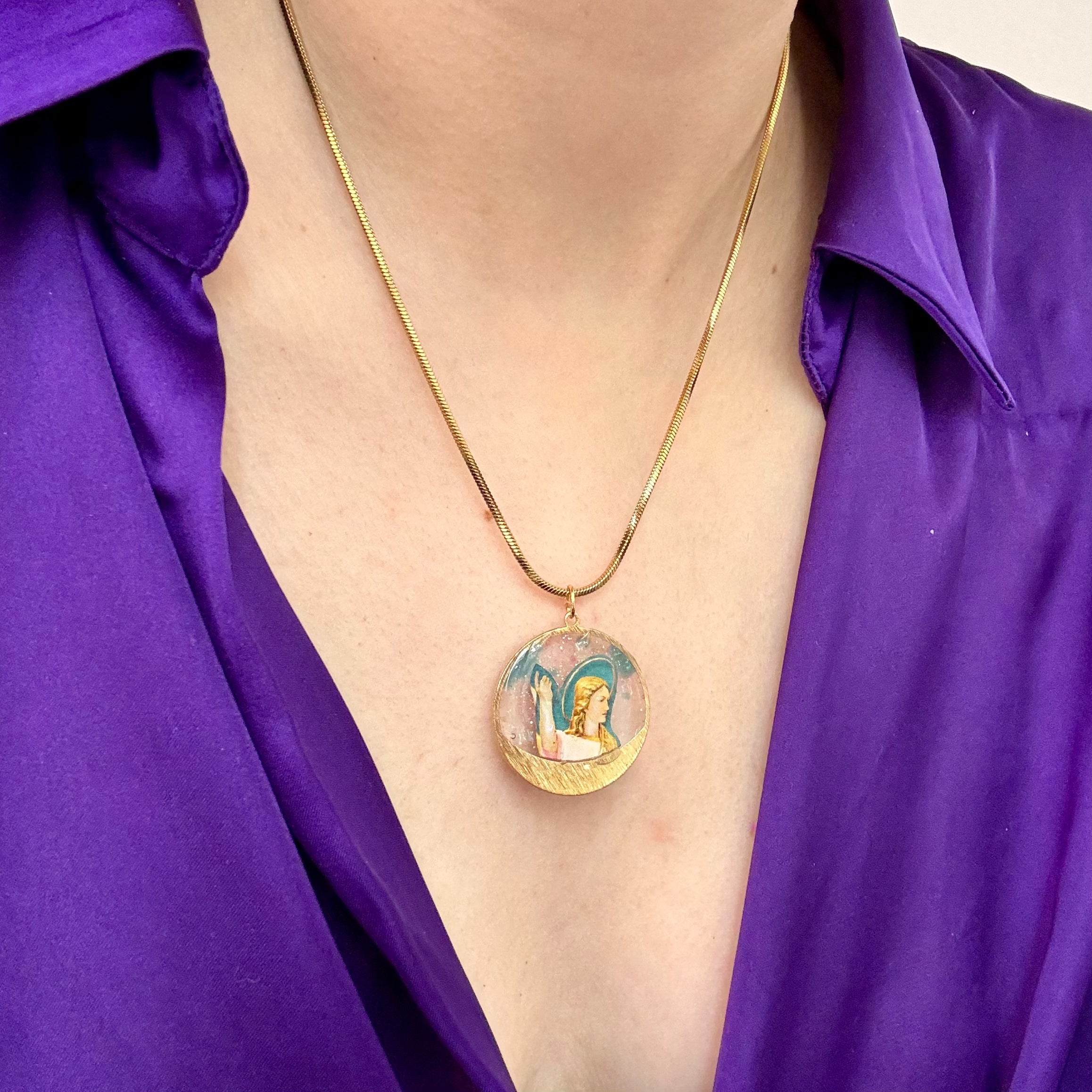 Collana con ciondolo - Arcangelo
