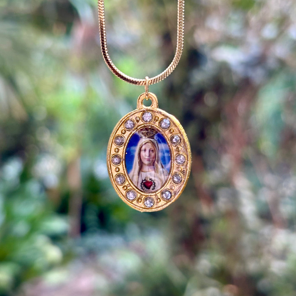 Collana con ciondolo - Maria Preziosa