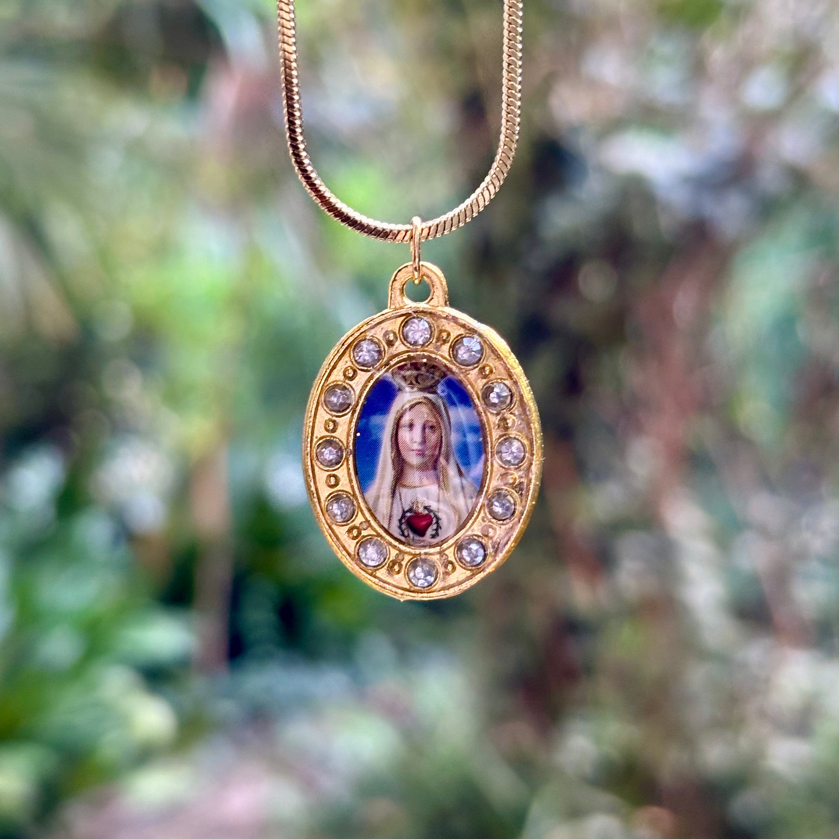 Collana con ciondolo - Maria Preziosa