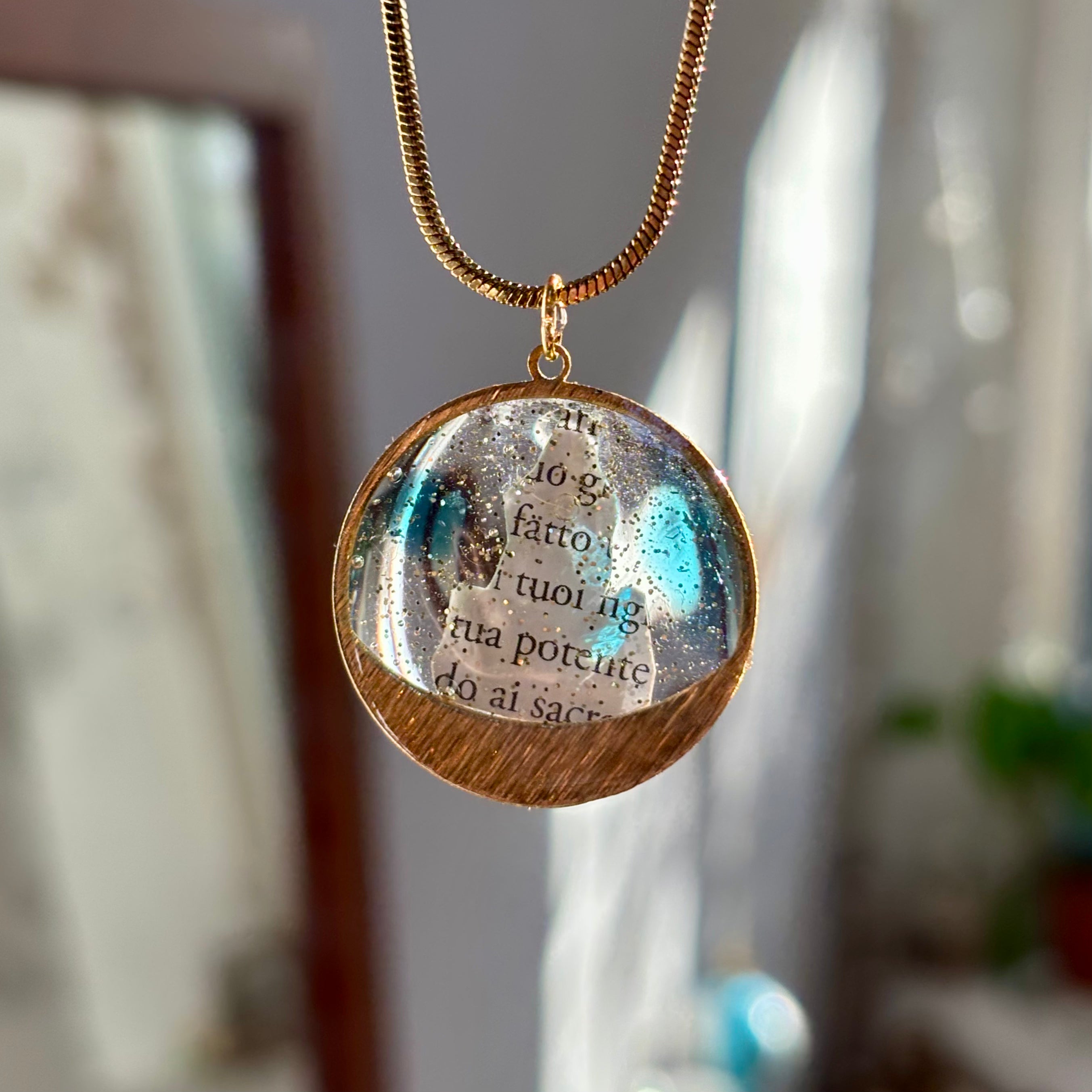 Collana con ciondolo - Globo Crucigero