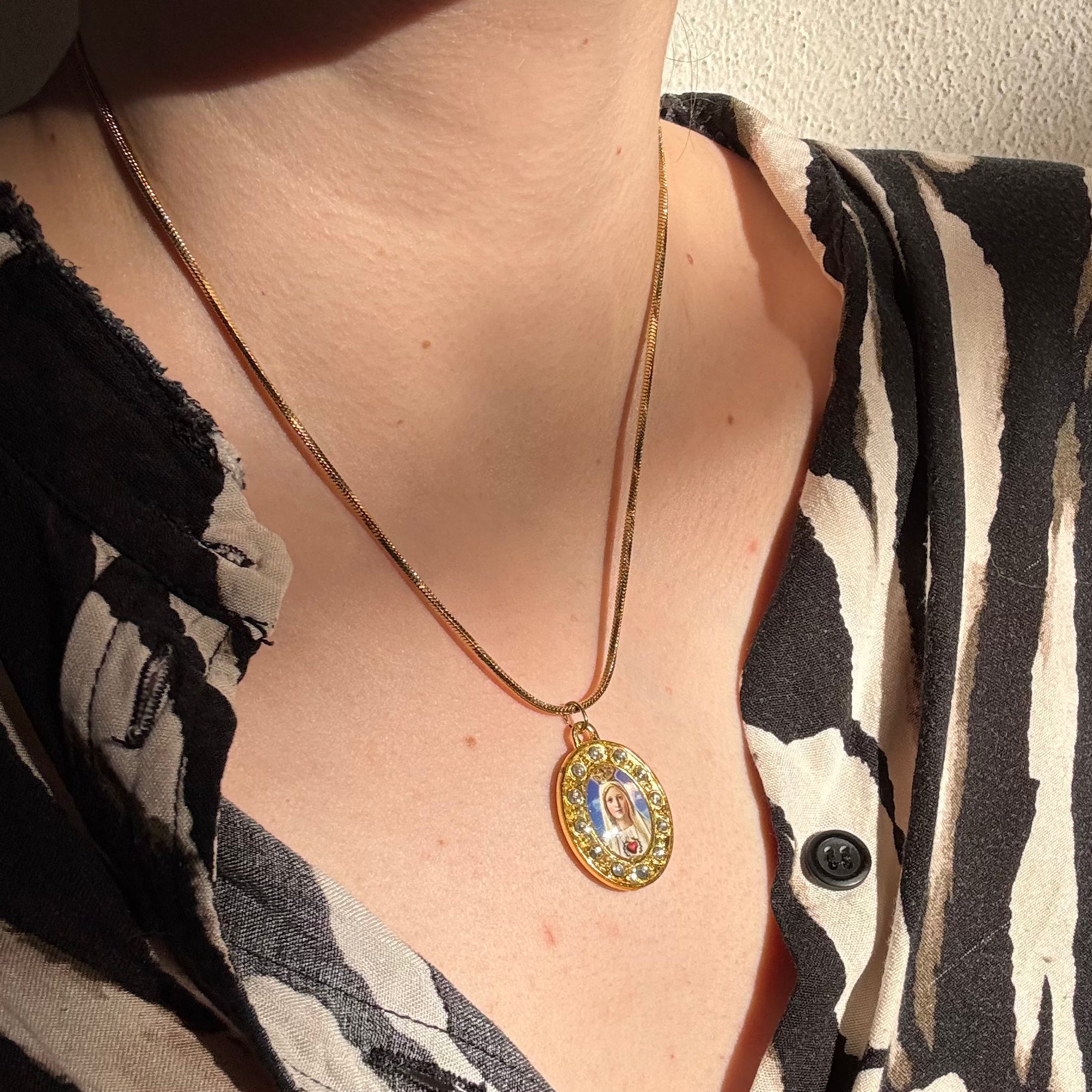Collana con ciondolo - Maria Preziosa