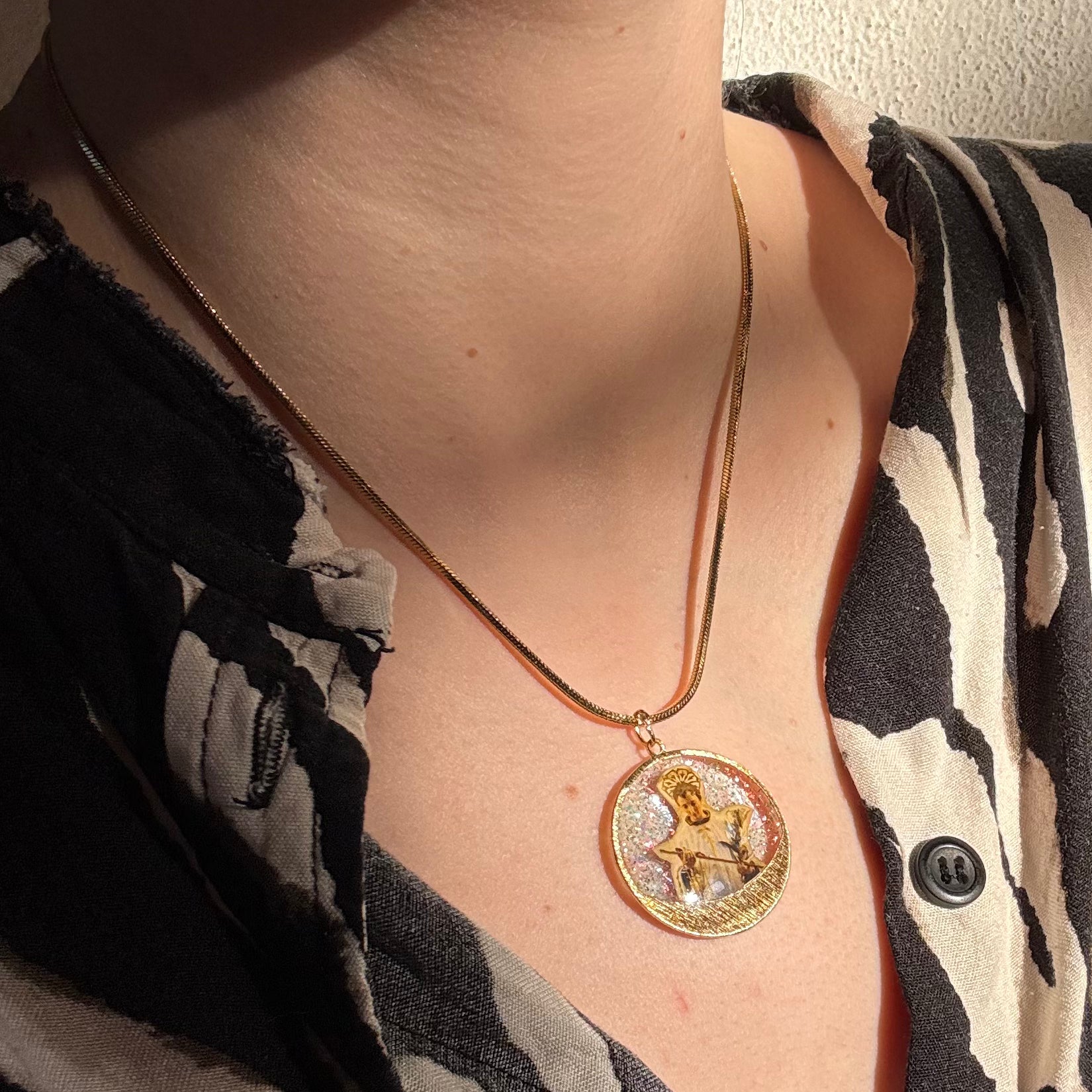 Collana con ciondolo - San Luigi Gonzaga