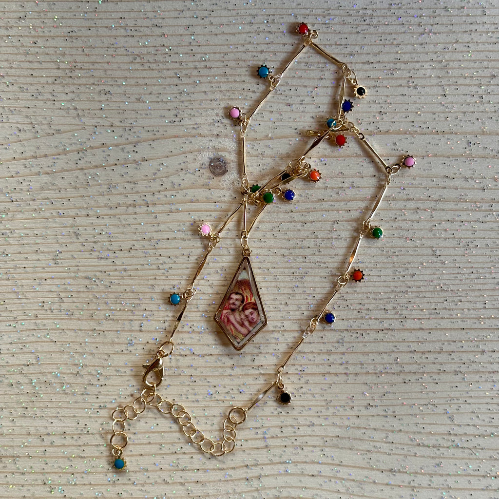 Collana con ciondolo - Nelle Fiamme
