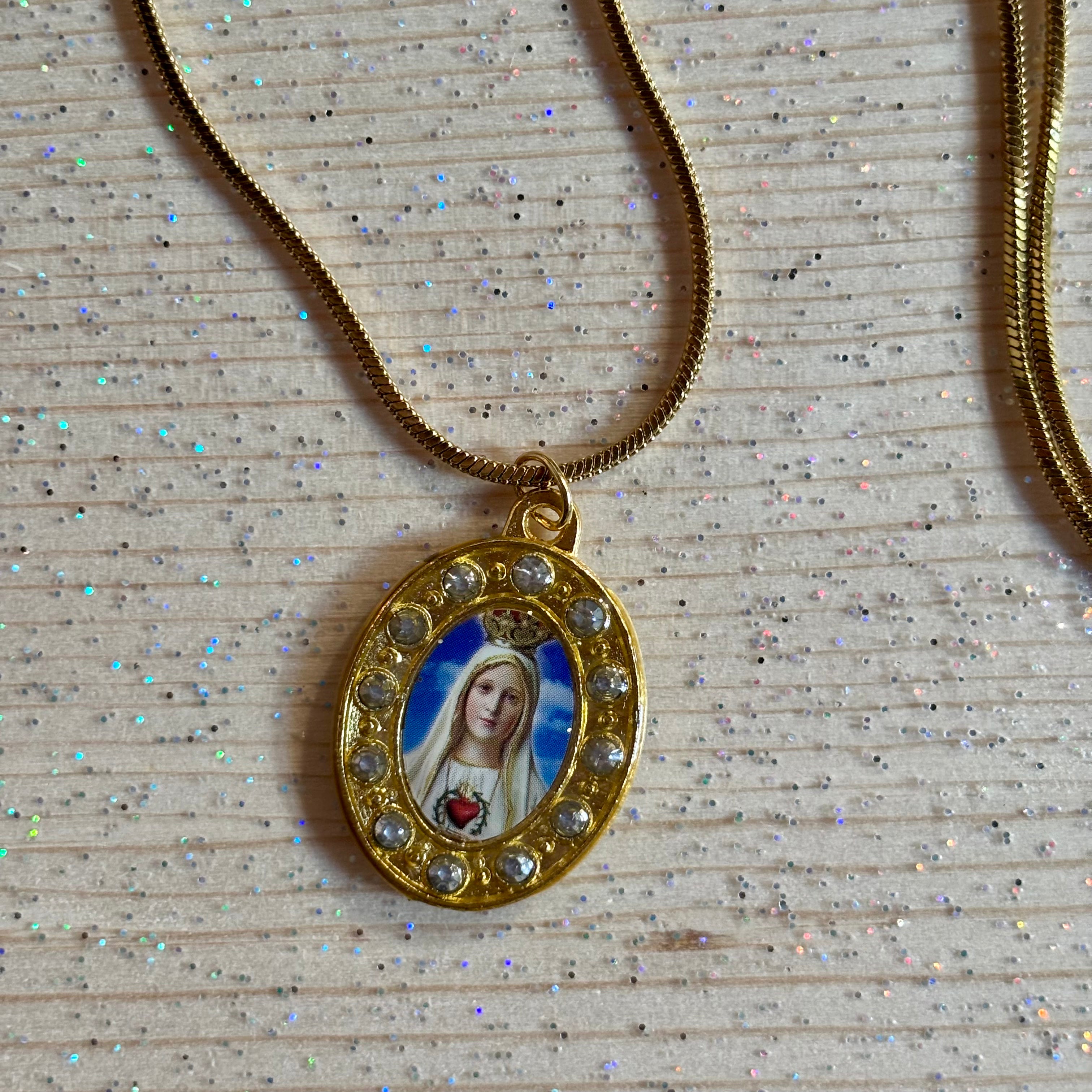Collana con ciondolo - Maria Preziosa