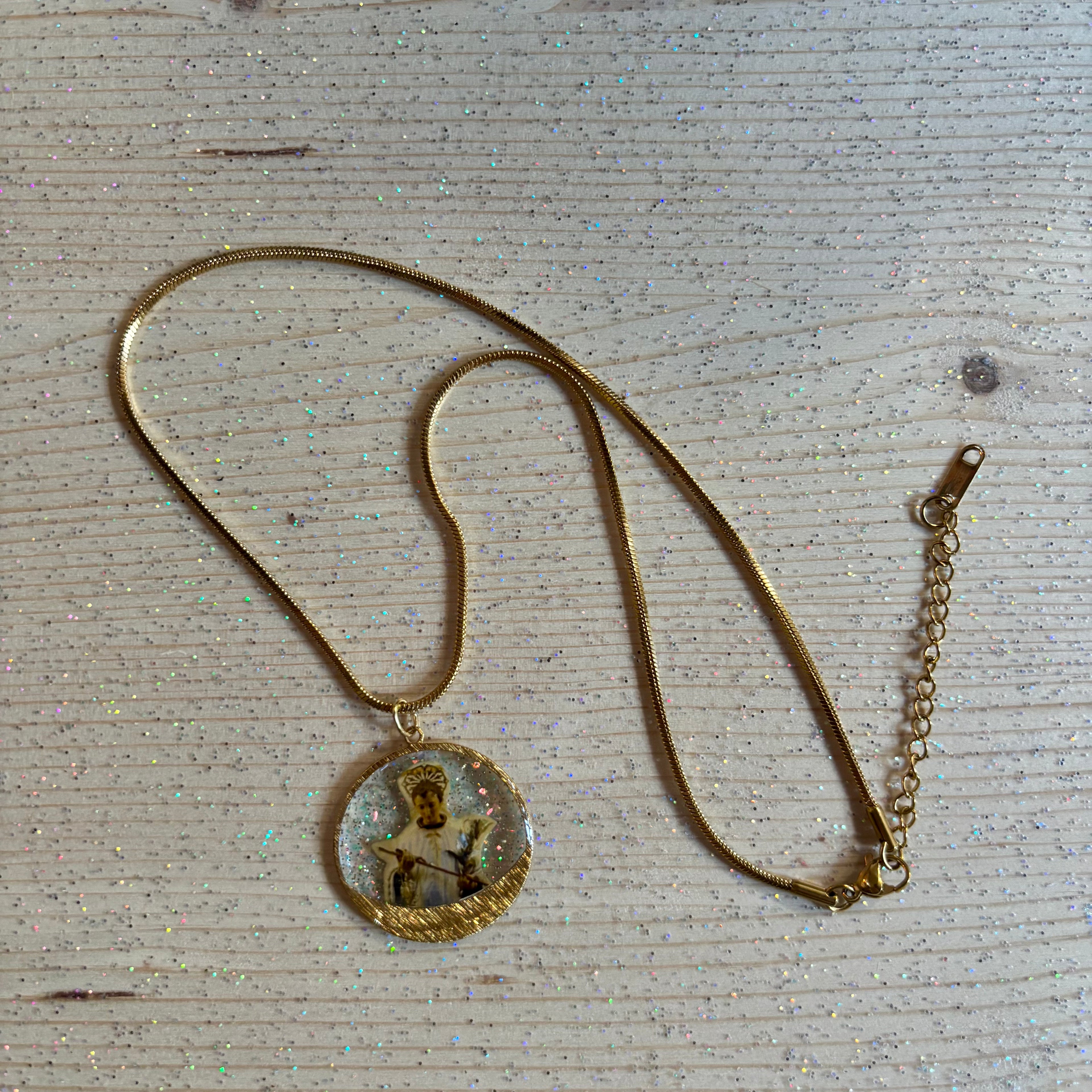 Collana con ciondolo - San Luigi Gonzaga
