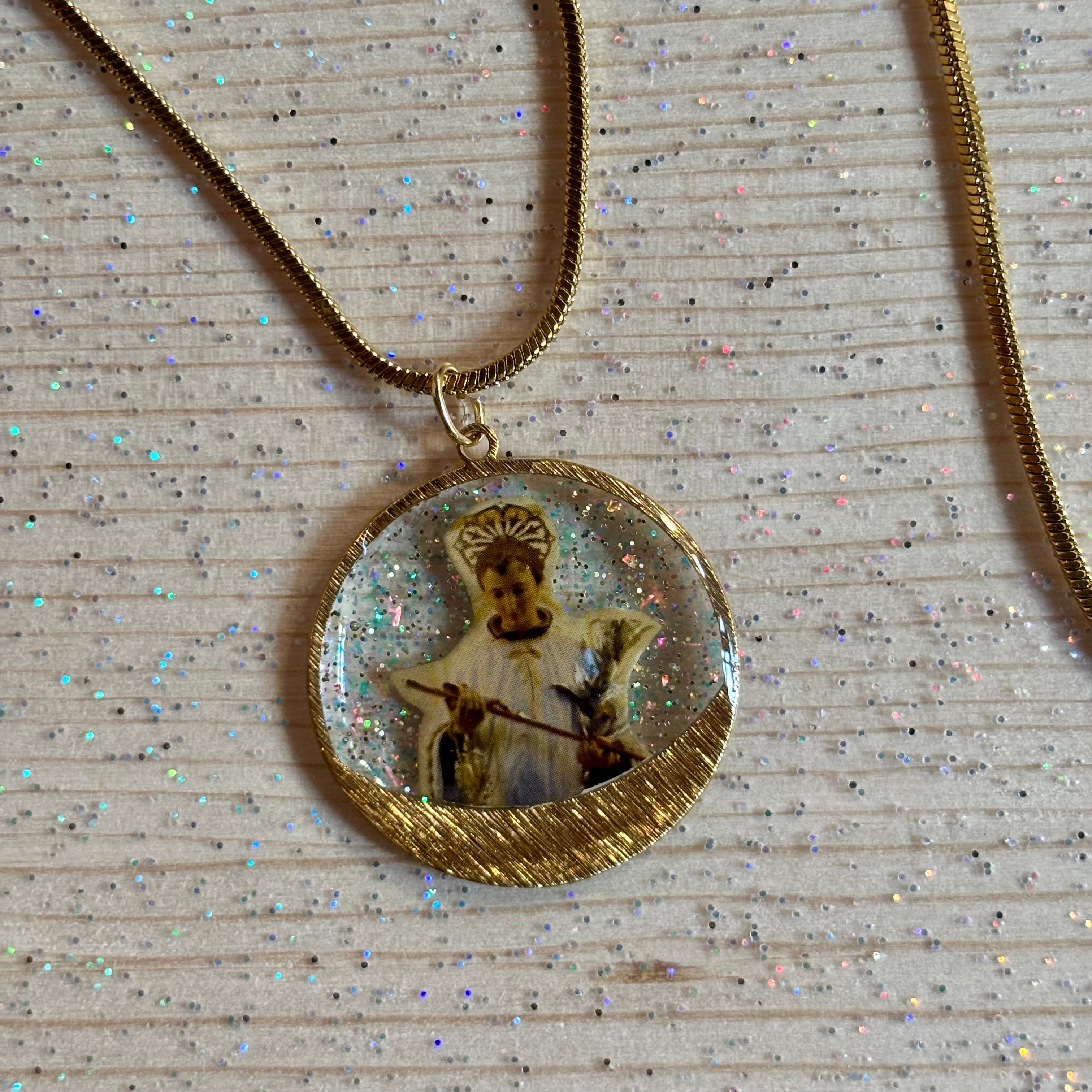 Collana con ciondolo - San Luigi Gonzaga