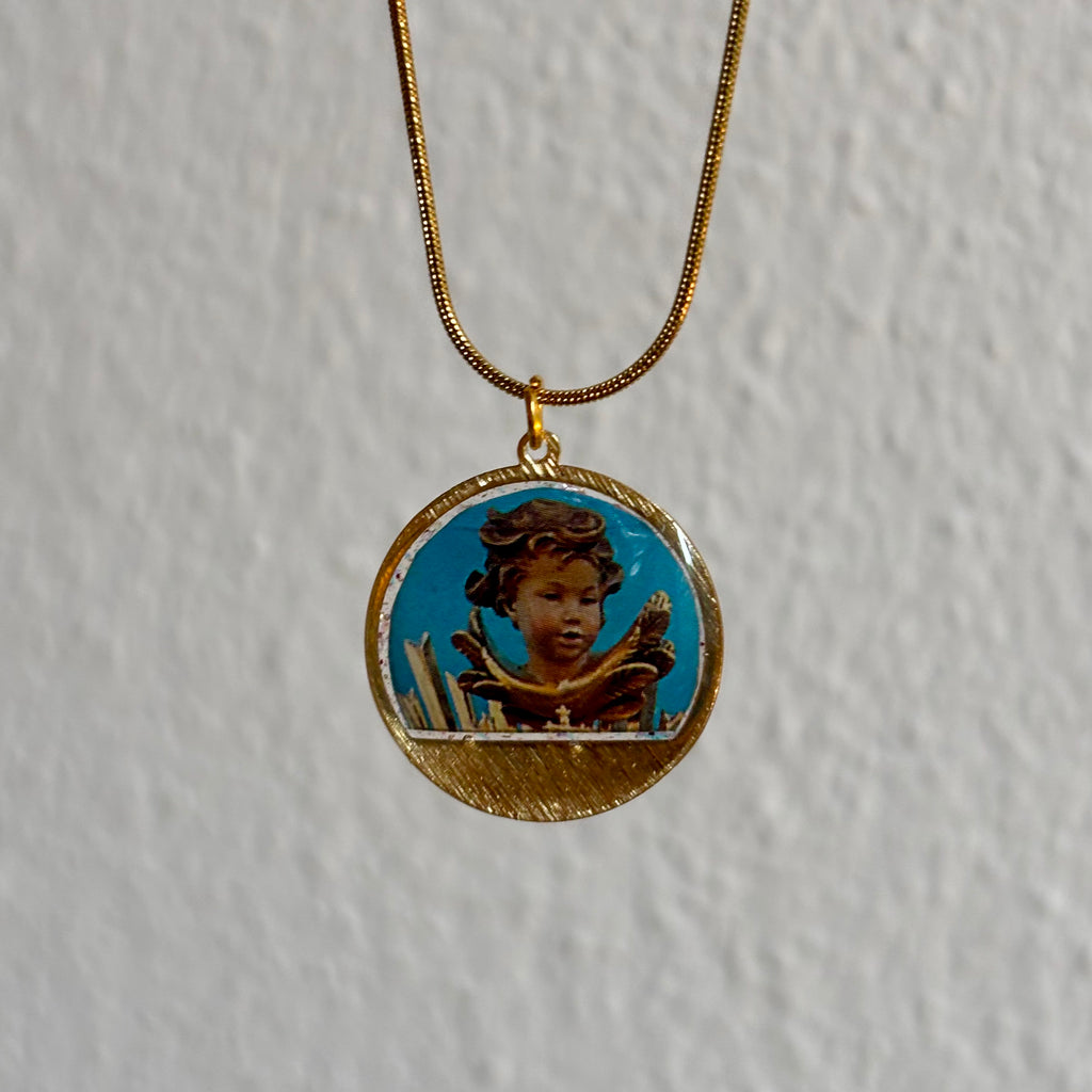 Collana con ciondolo - Putto Aurum