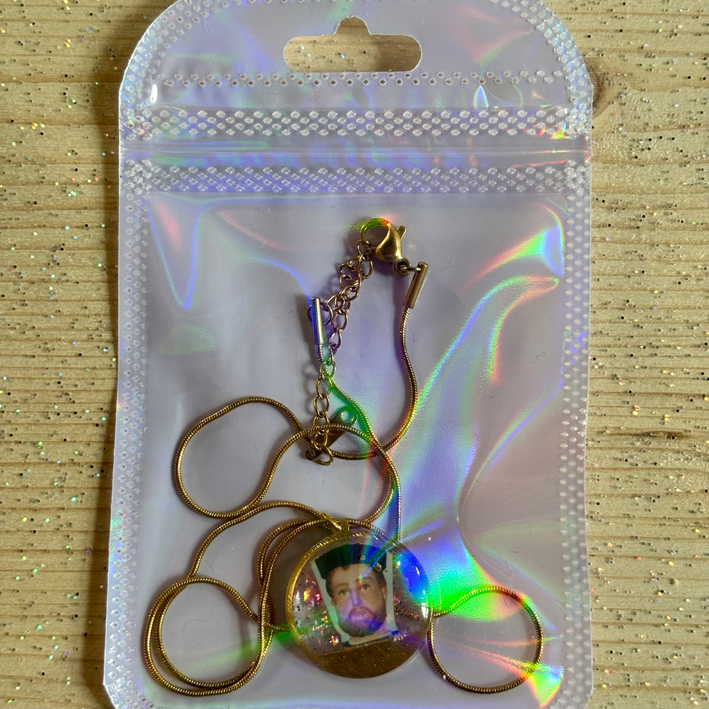 Collana con ciondolo - San Camillo De Lellis