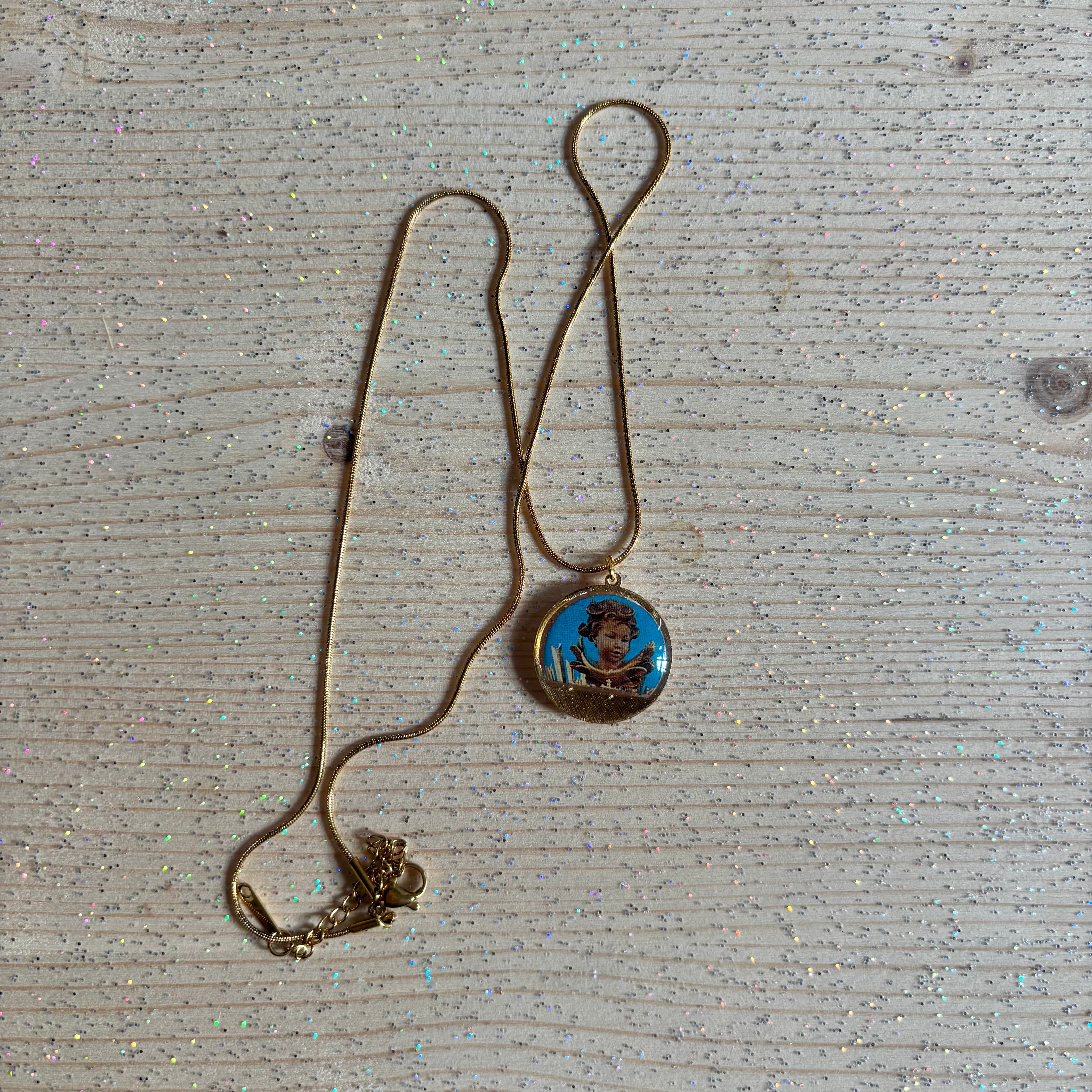 Collana con ciondolo - Putto Aurum