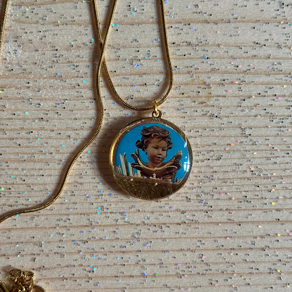 Collana con ciondolo - Putto Aurum