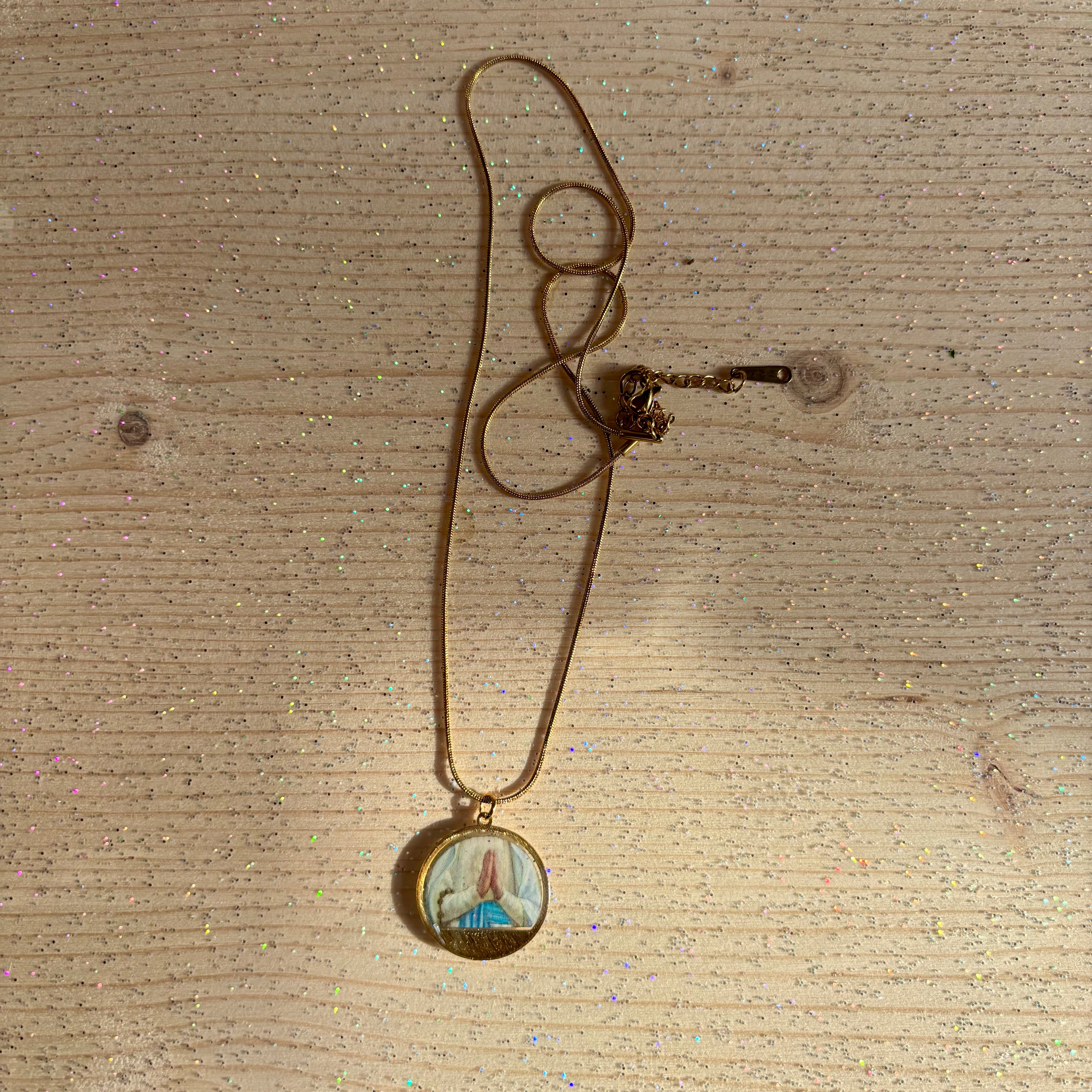 Collana con ciondolo - Prega Per Noi