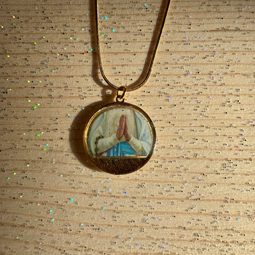 Collana con ciondolo - Prega Per Noi