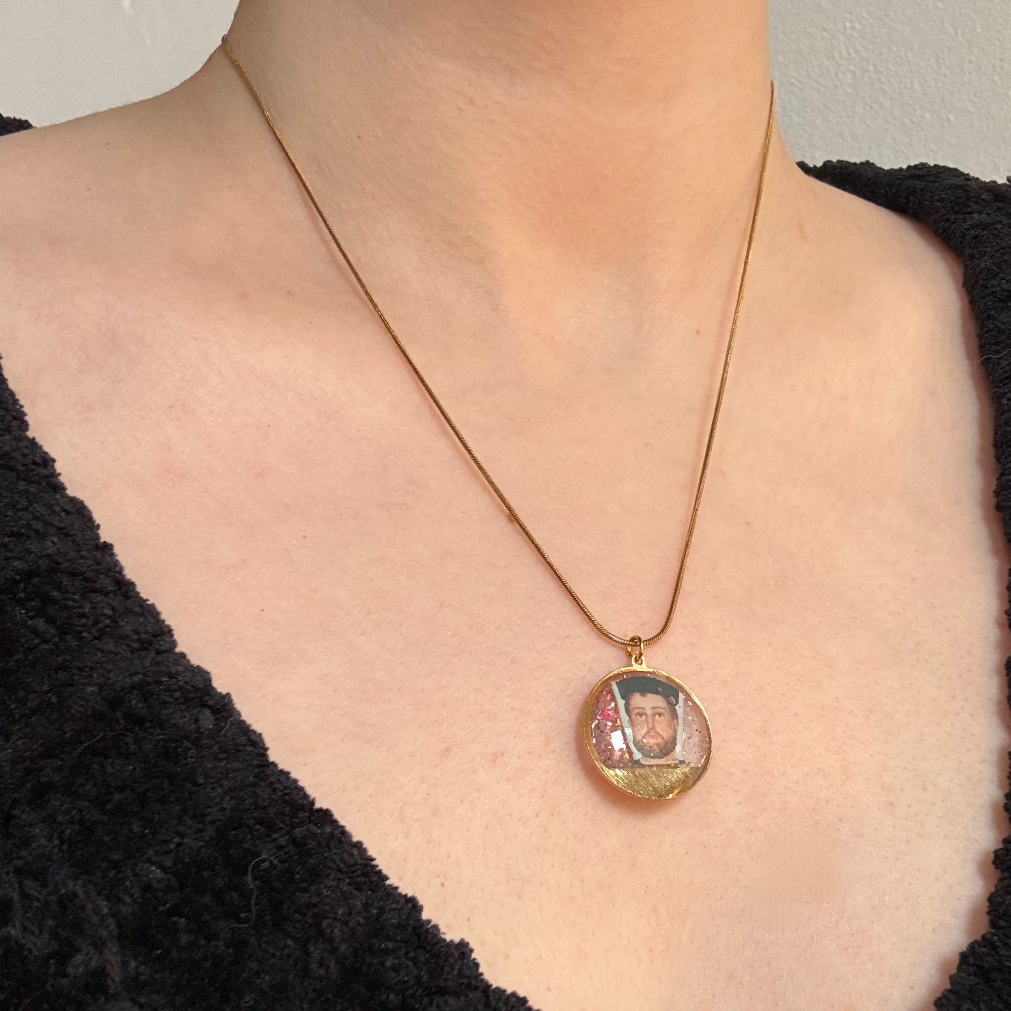 Collana con ciondolo - San Camillo De Lellis