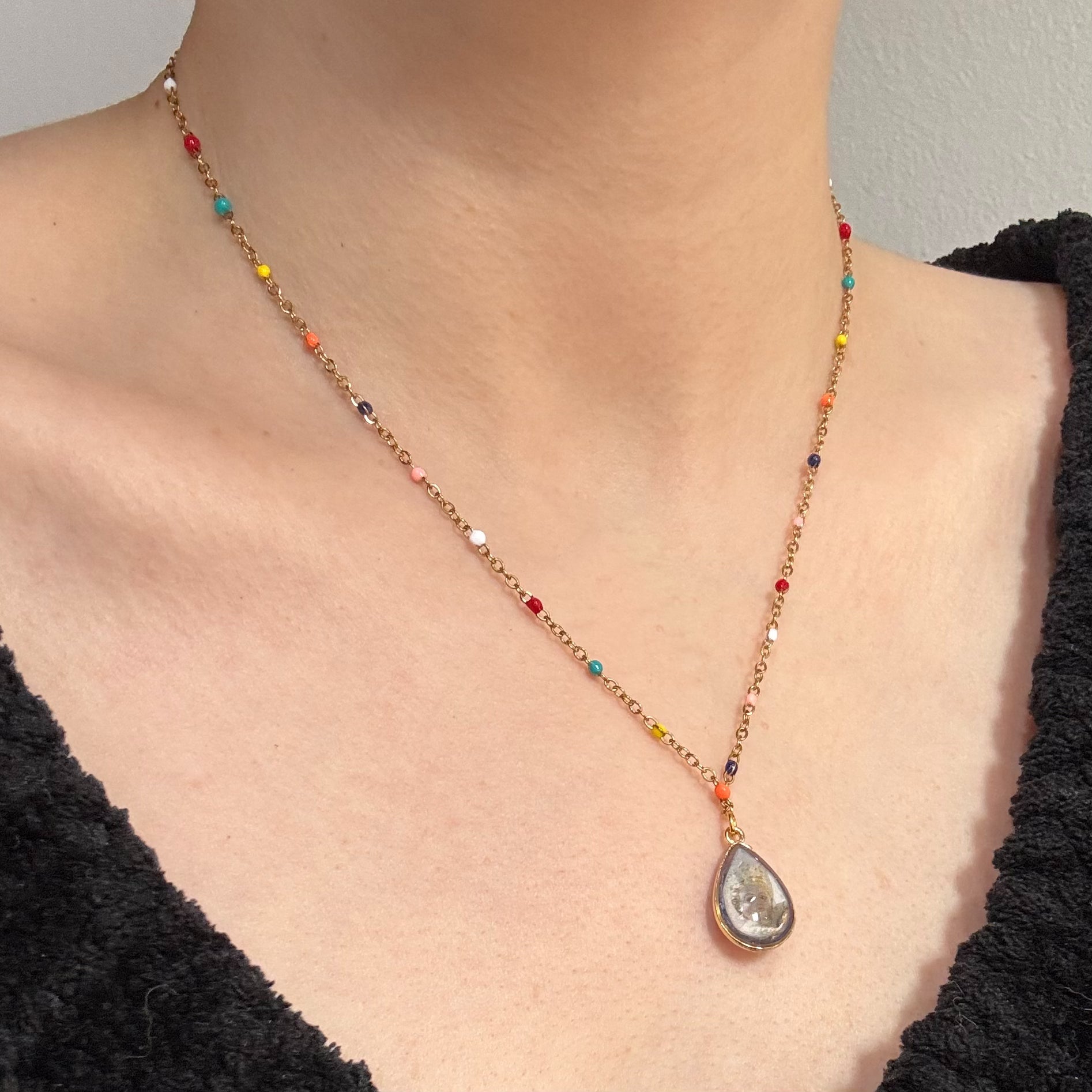 Collana con ciondolo - Gote Rose