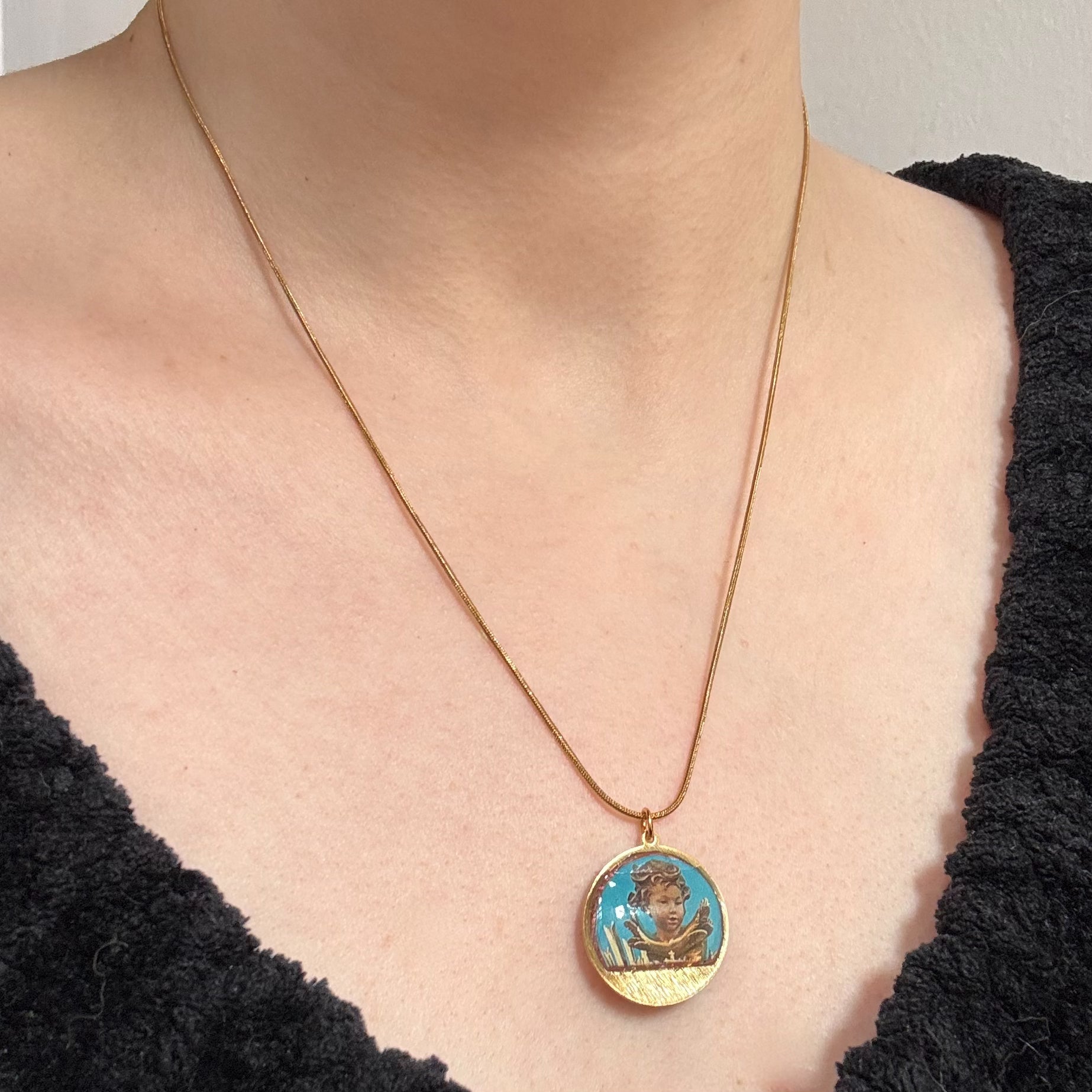 Collana con ciondolo - Putto Aurum