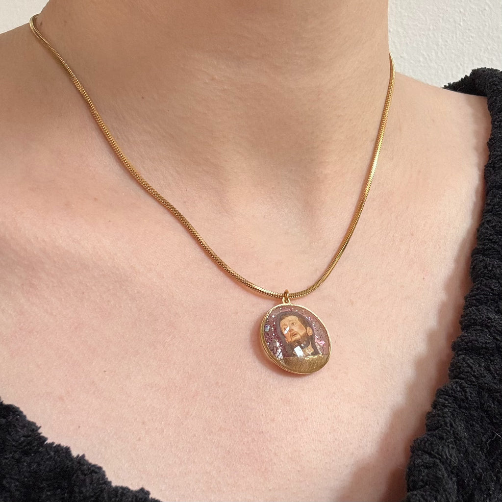 Collana con ciondolo - San Gaetano