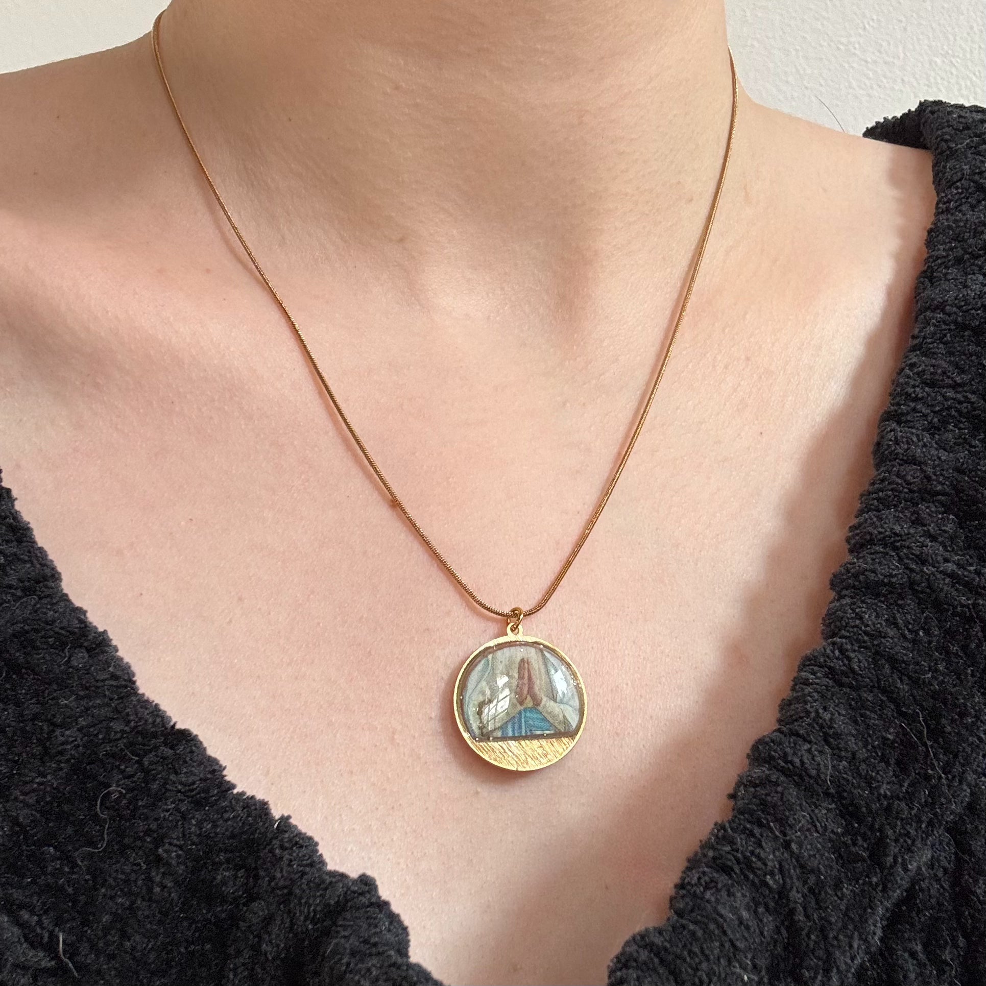 Collana con ciondolo - Prega Per Noi