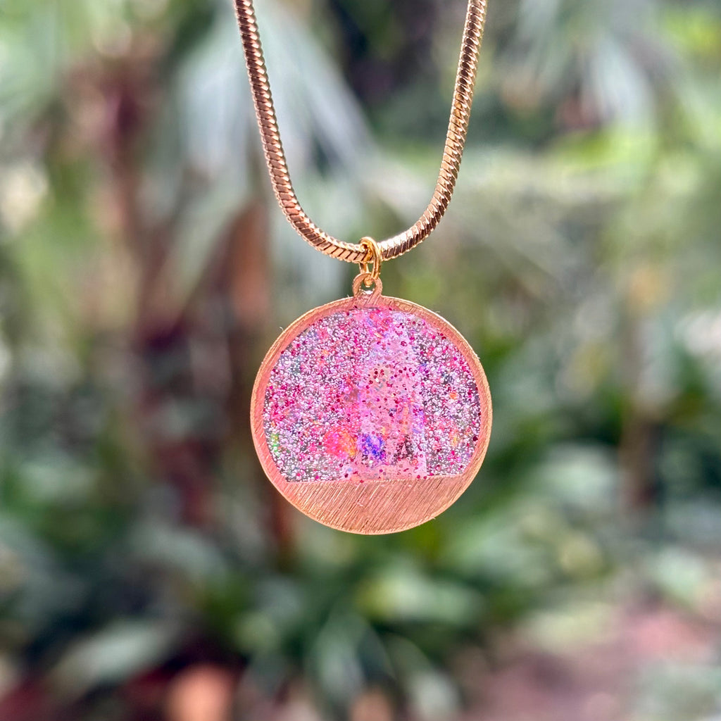 Collana con ciondolo - Audite Omnes