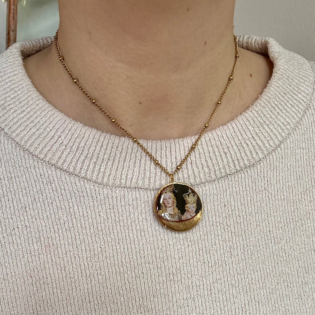 Collana con ciondolo - Due Corone Un Trono