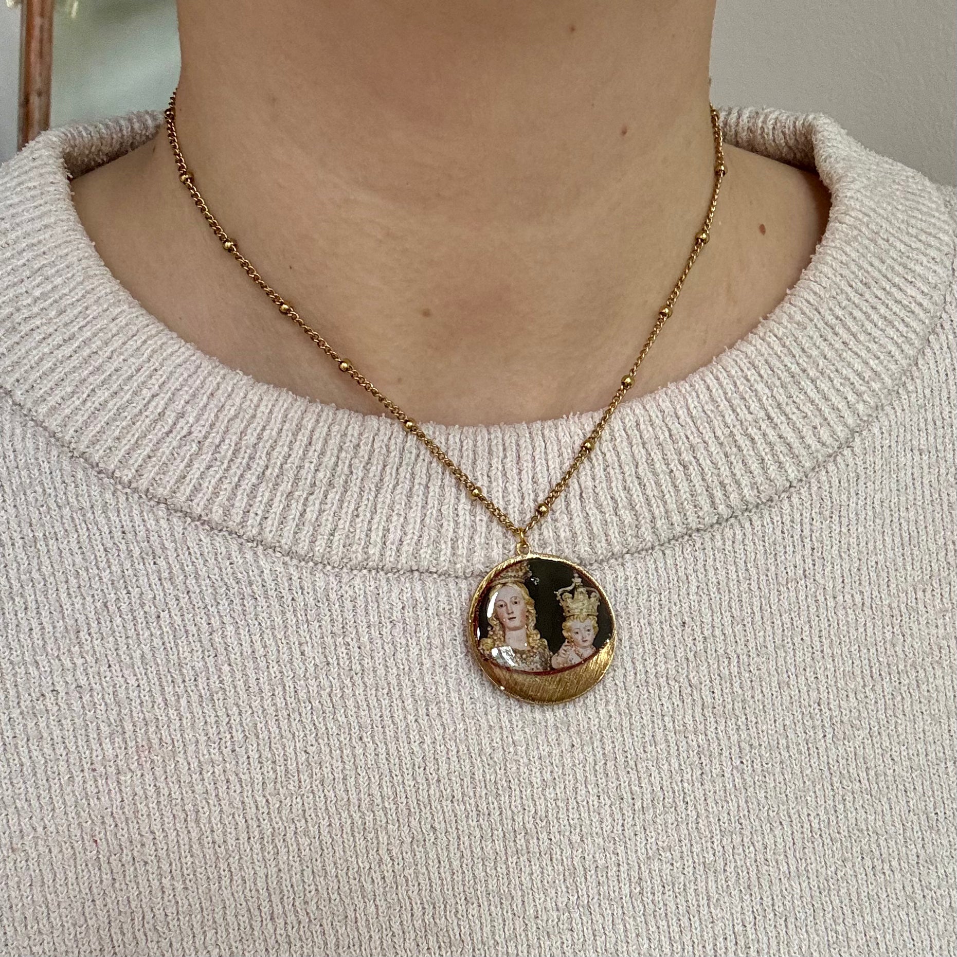 Collana con ciondolo - Due Corone Un Trono